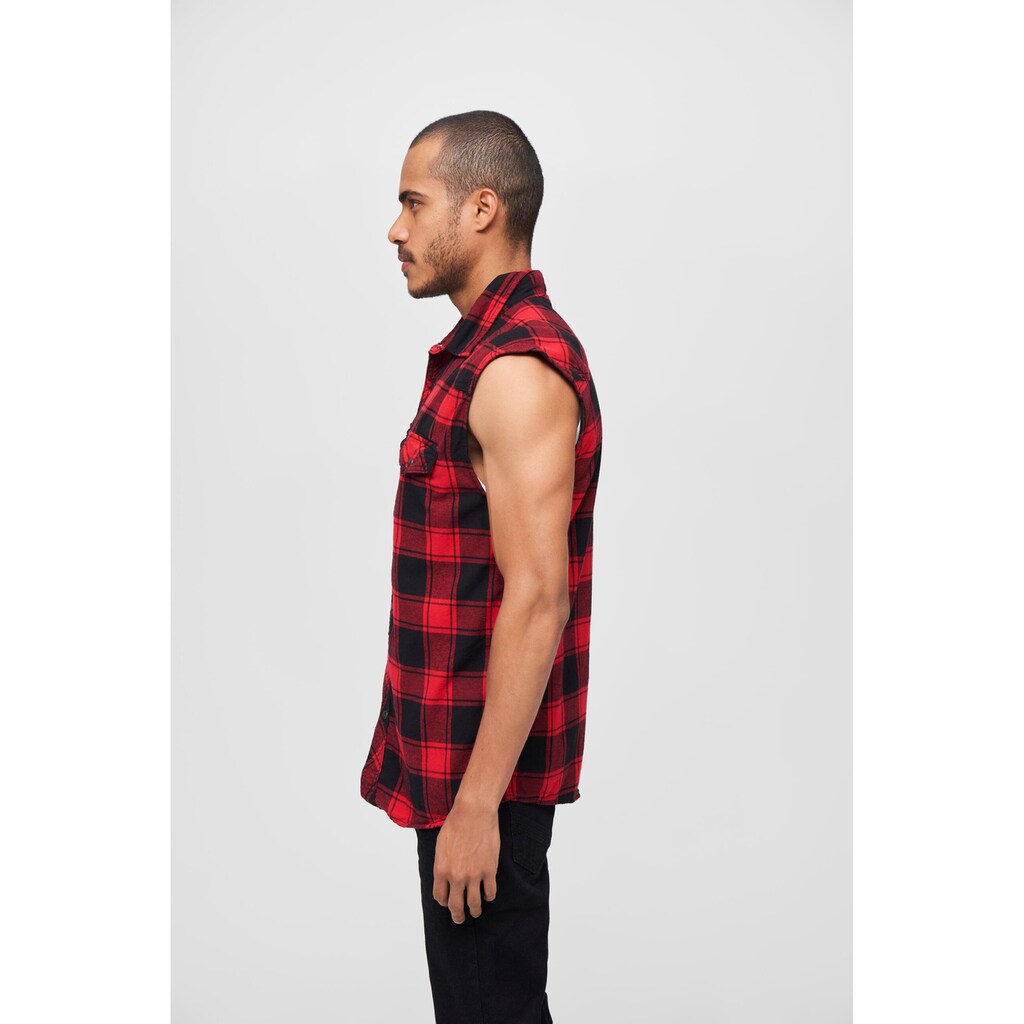 Brandit Jerseyweste »Brandit Herren Checkshirt Sleeveless«, (1 tlg.)