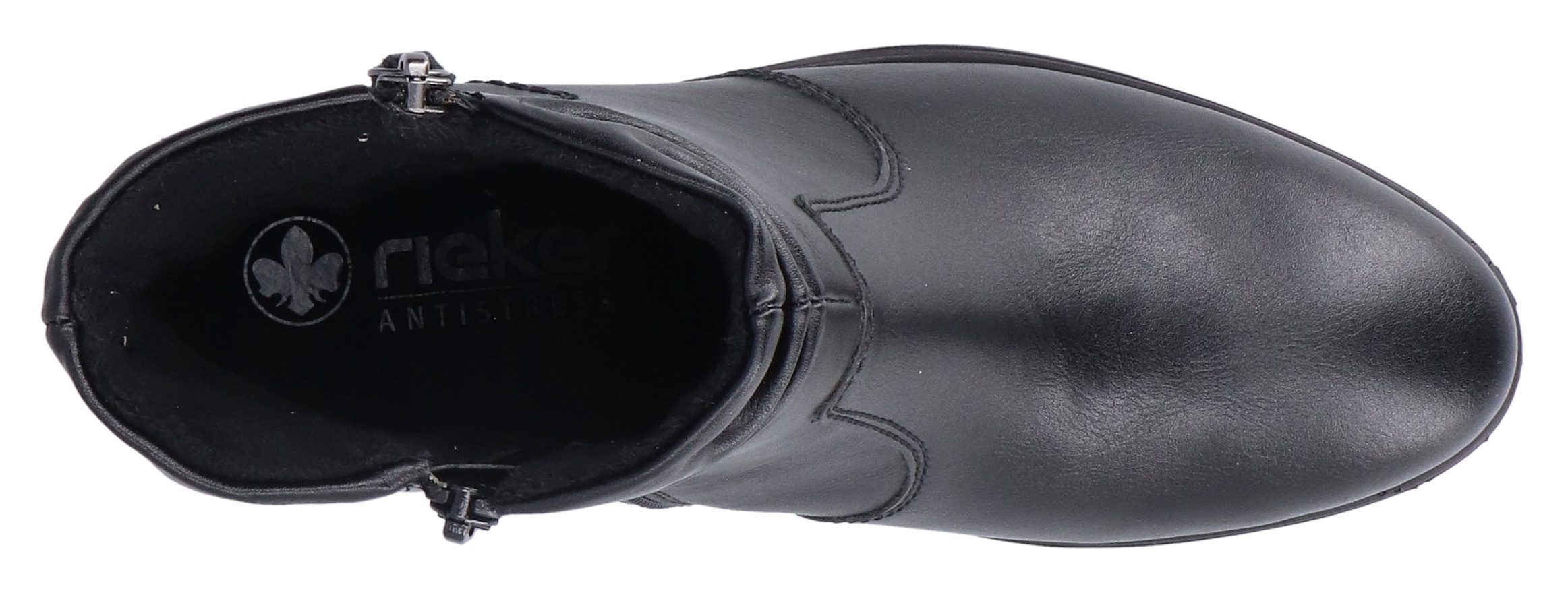 Rieker Stiefelette, Boots, Klassik-Stiefelette, Blockabsatz, mit slouchy Schaft