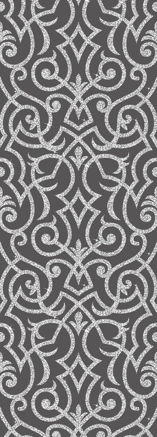queence Vinyltapete »Mortiz« 90 x 250 cm selbs...