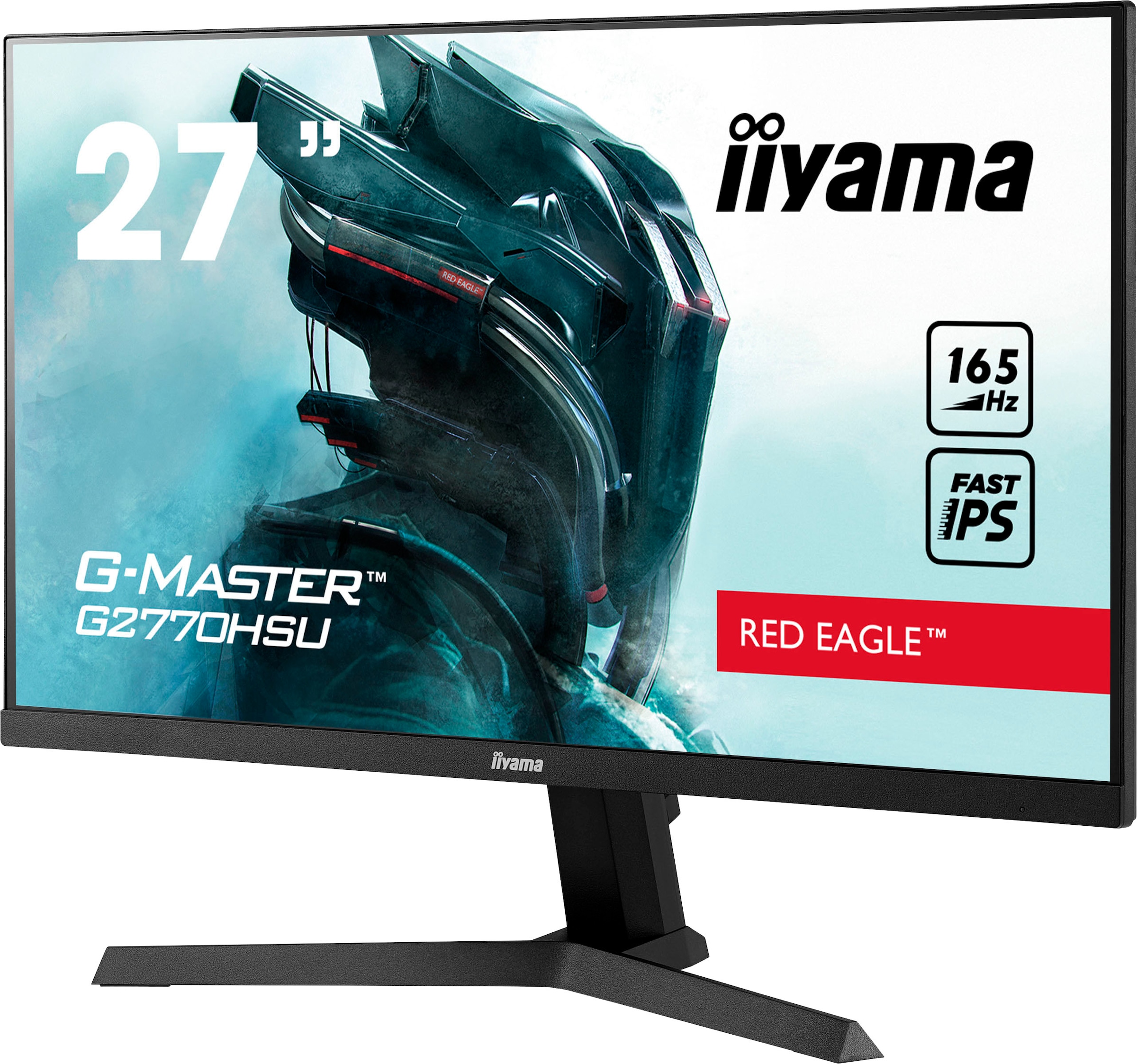 Iiyama LED-Monitor »G-MASTER G2770HSU-B1«, 68,6 cm/27 Zoll, 1920 x 1080 px, Full HD, 0,8 ms Reaktionszeit, 165 Hz
