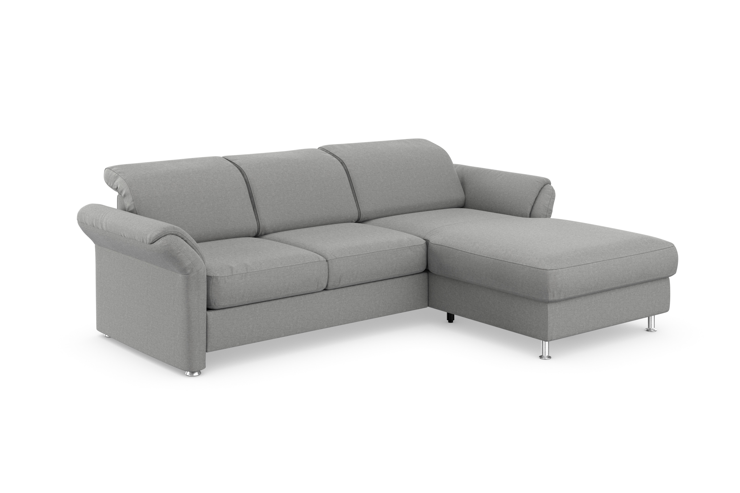 sit&more Ecksofa »Apulia L-Form« wahlweise Bettfunktion, Bettkasten und Kopf- und Armteilverstellung