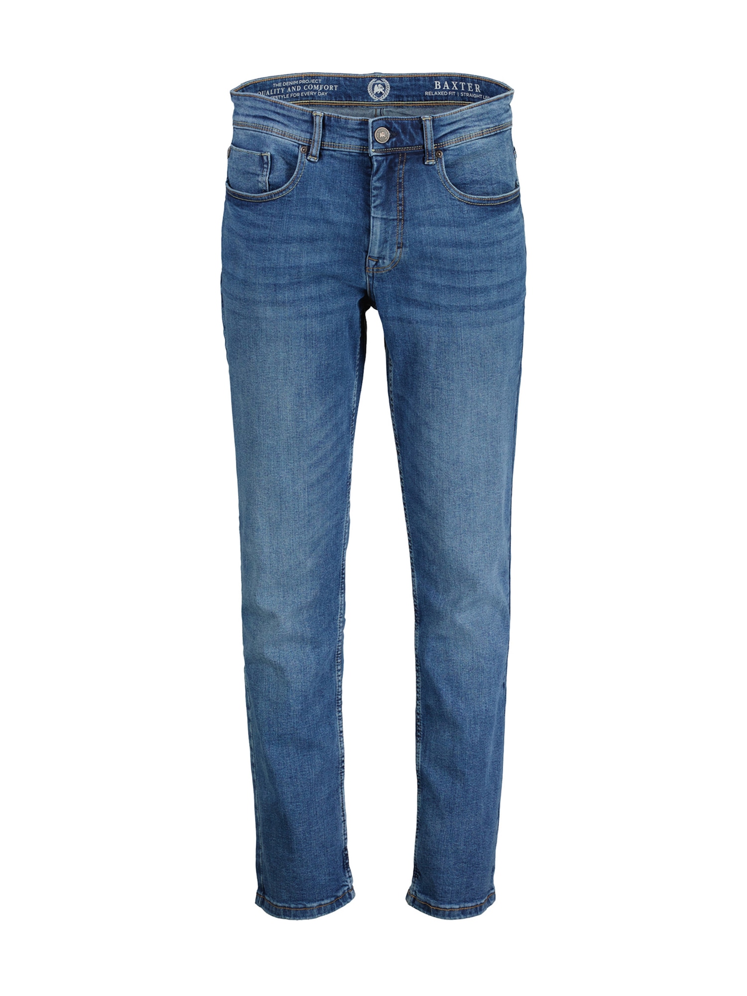 LERROS Relaxhose "Baxter Relaxed Fit Jeans – Bequemer Stretch 5-Pocket Denim" Bequeme Stretch-Jeans - pflegeleicht, ideal für Alltag & Freizeit