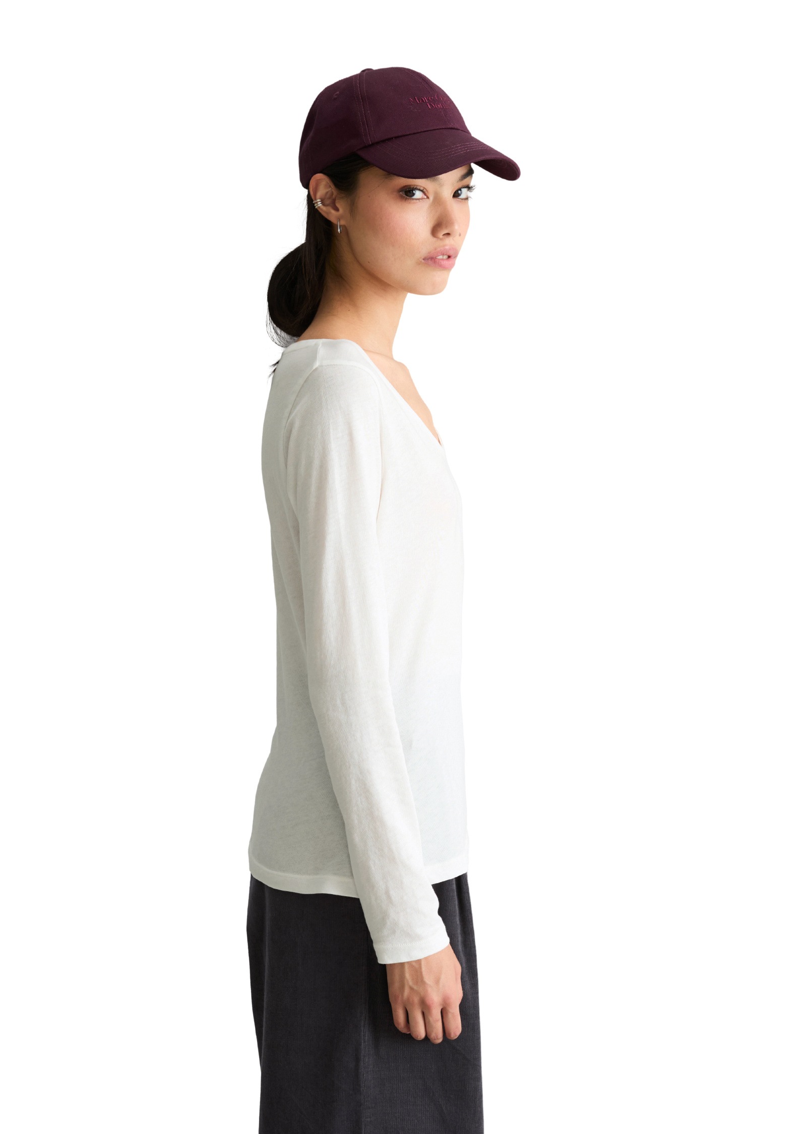 Marc O'Polo DENIM Langarmshirt »aus Loose Knit Jersey«