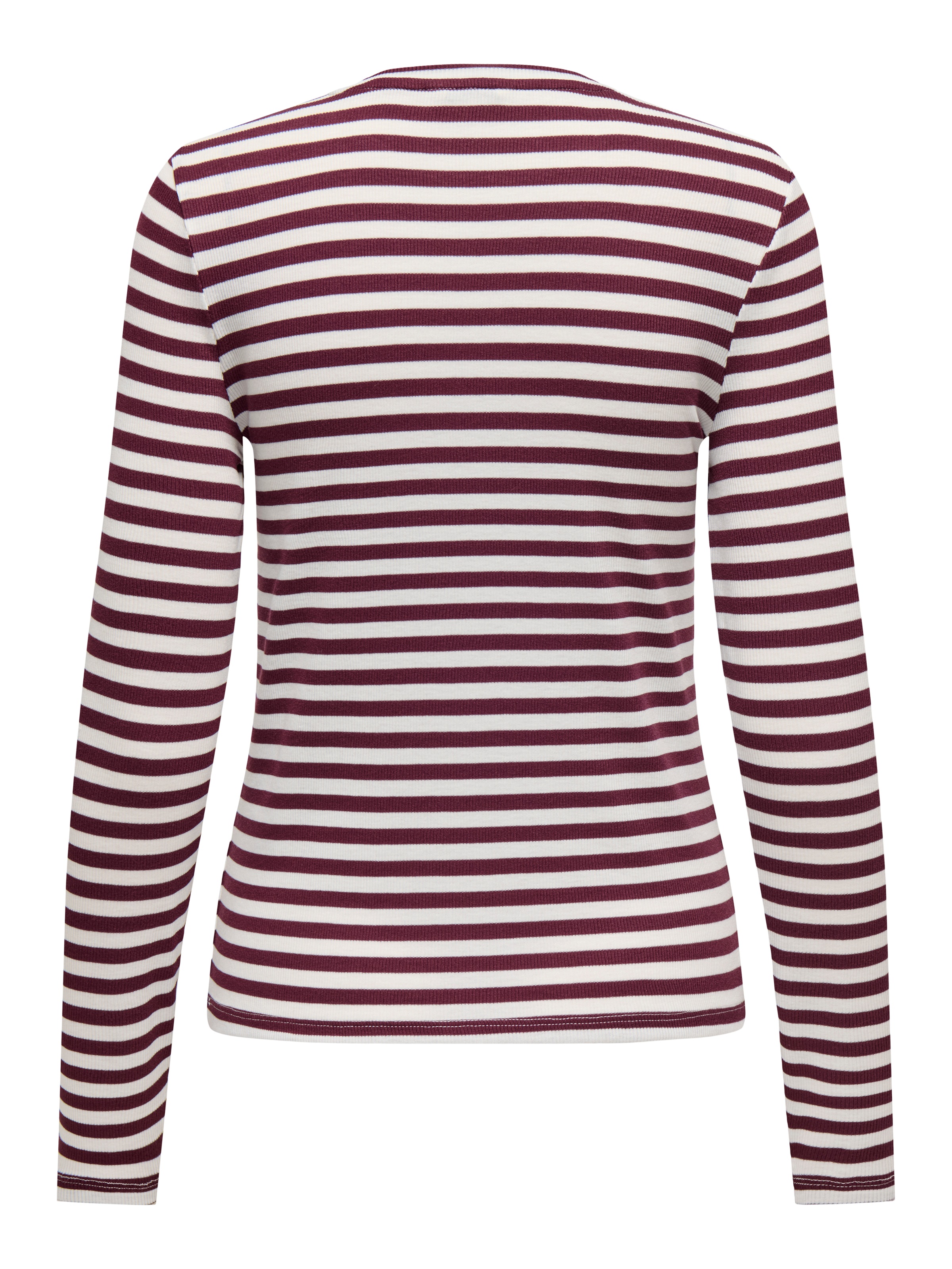 ONLY Langarmshirt »ONLMAI STRIPE L/S TOP JRS NOOS«