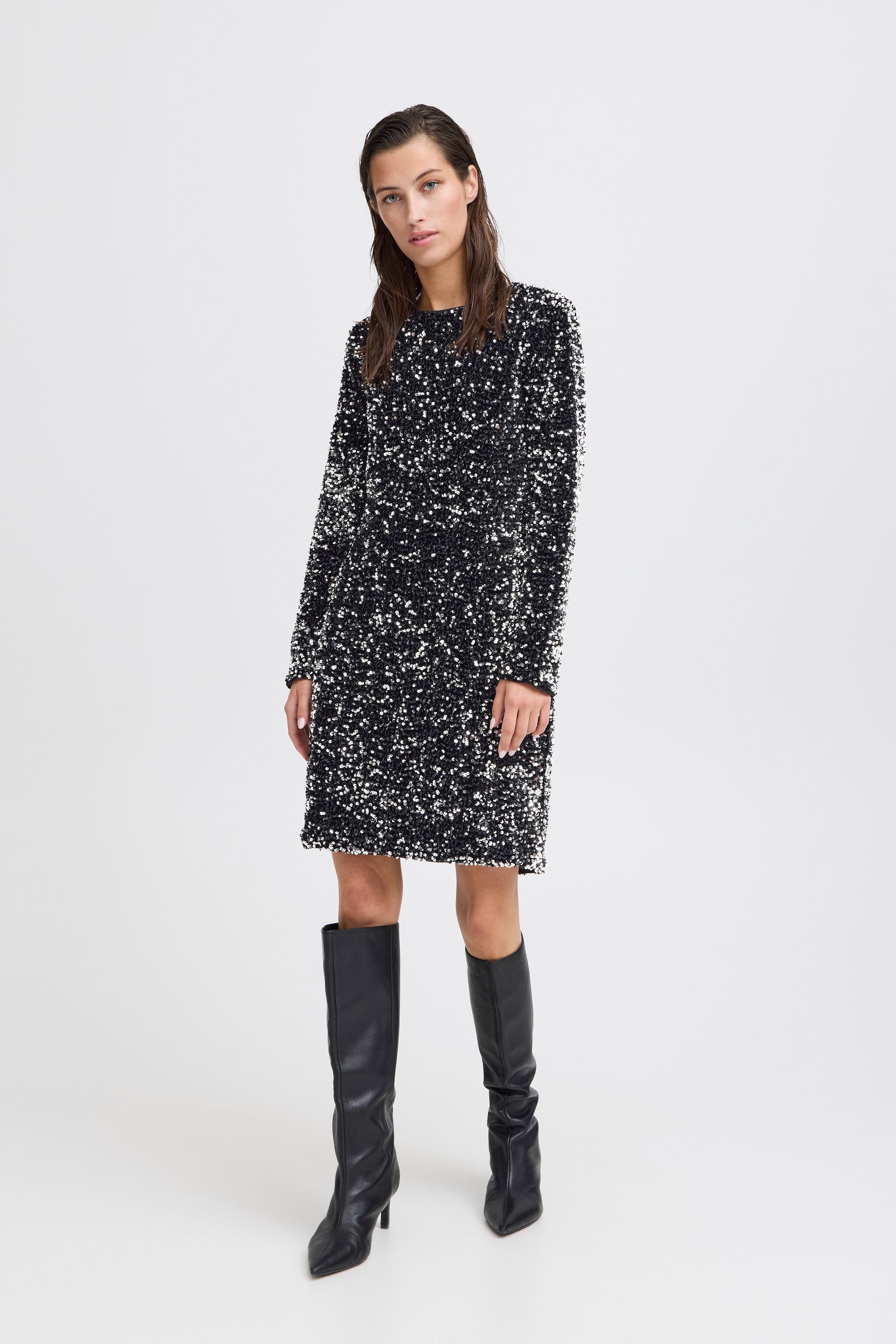b.young Abendkleid »Abendkleid BYPAILLET BOW DRESS -«
