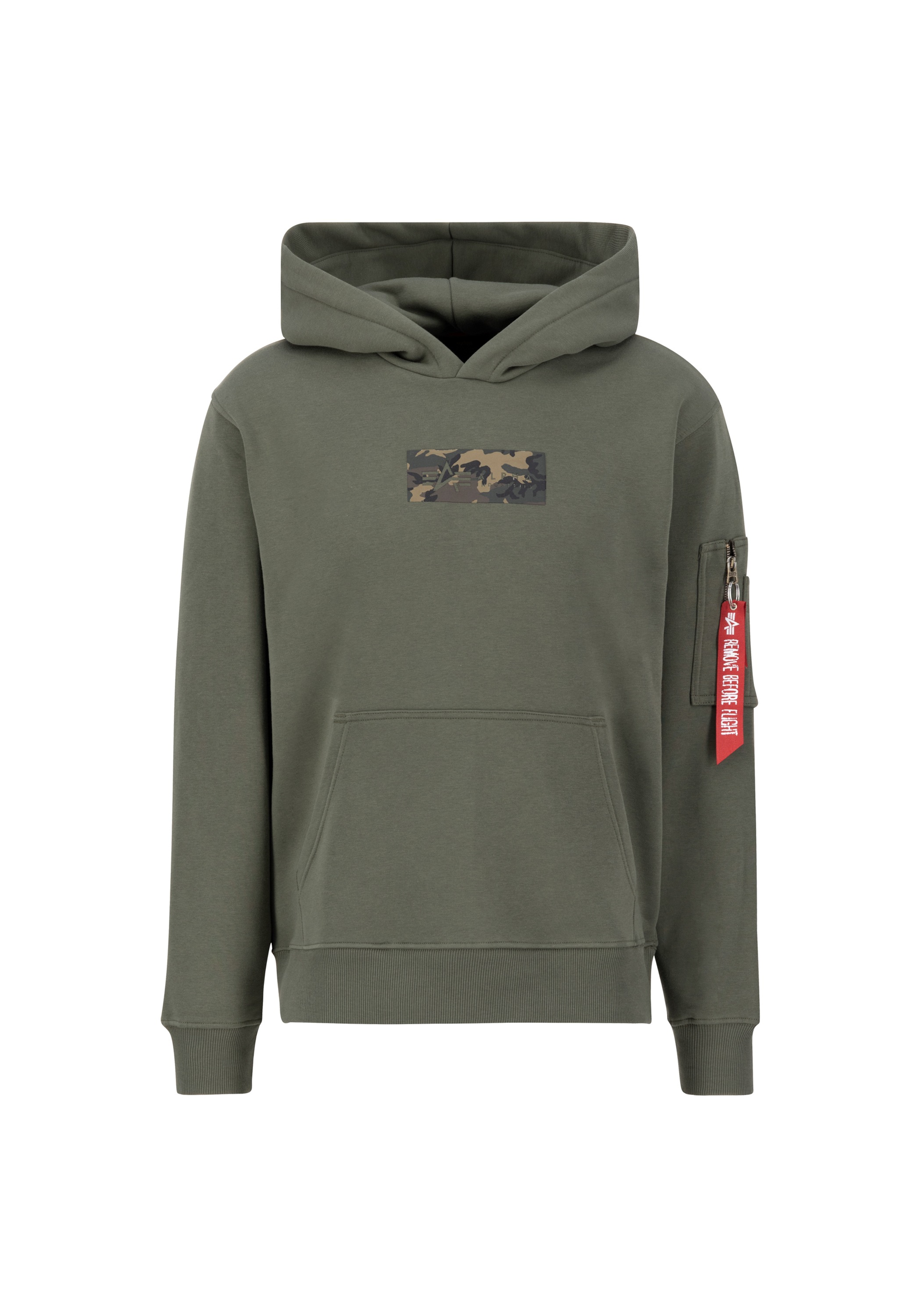 Alpha Industries Hoodie » Men - Hoodies Camo Panel Hoo