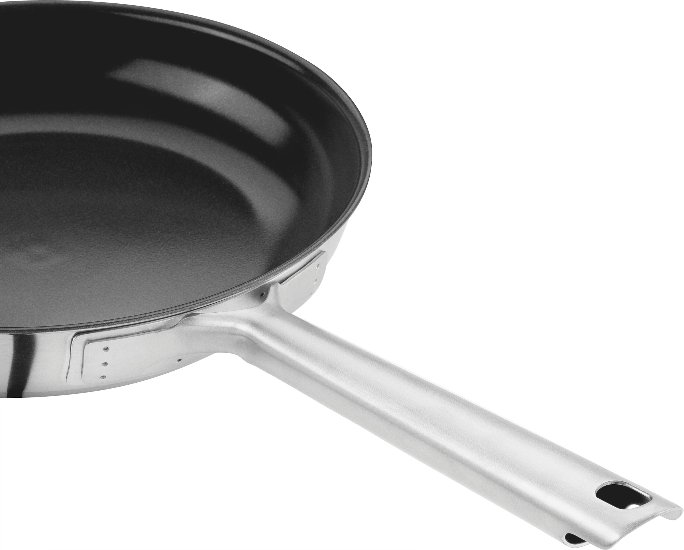 Zwilling Pfannen-Set »TrueFlow« Edelstahl 18/10 Set, 2 tlg. Keramik-Antihaftbeschichtung, 18/10 Edelstahl, Rostfrei, Induktion