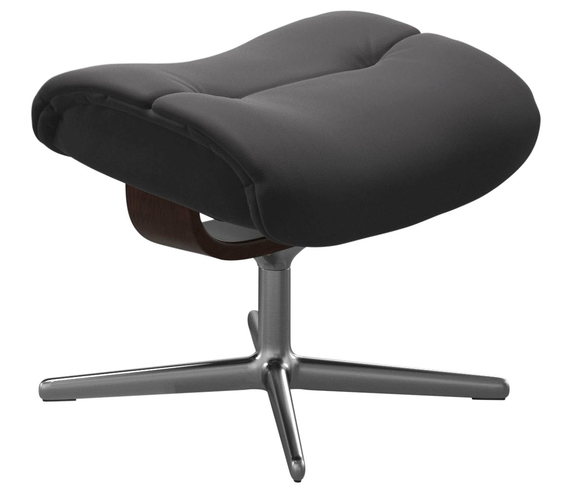 Stressless® Fußhocker »Sunrise«, mit Cross Base, Größe S, M & L, Holzakzent Braun