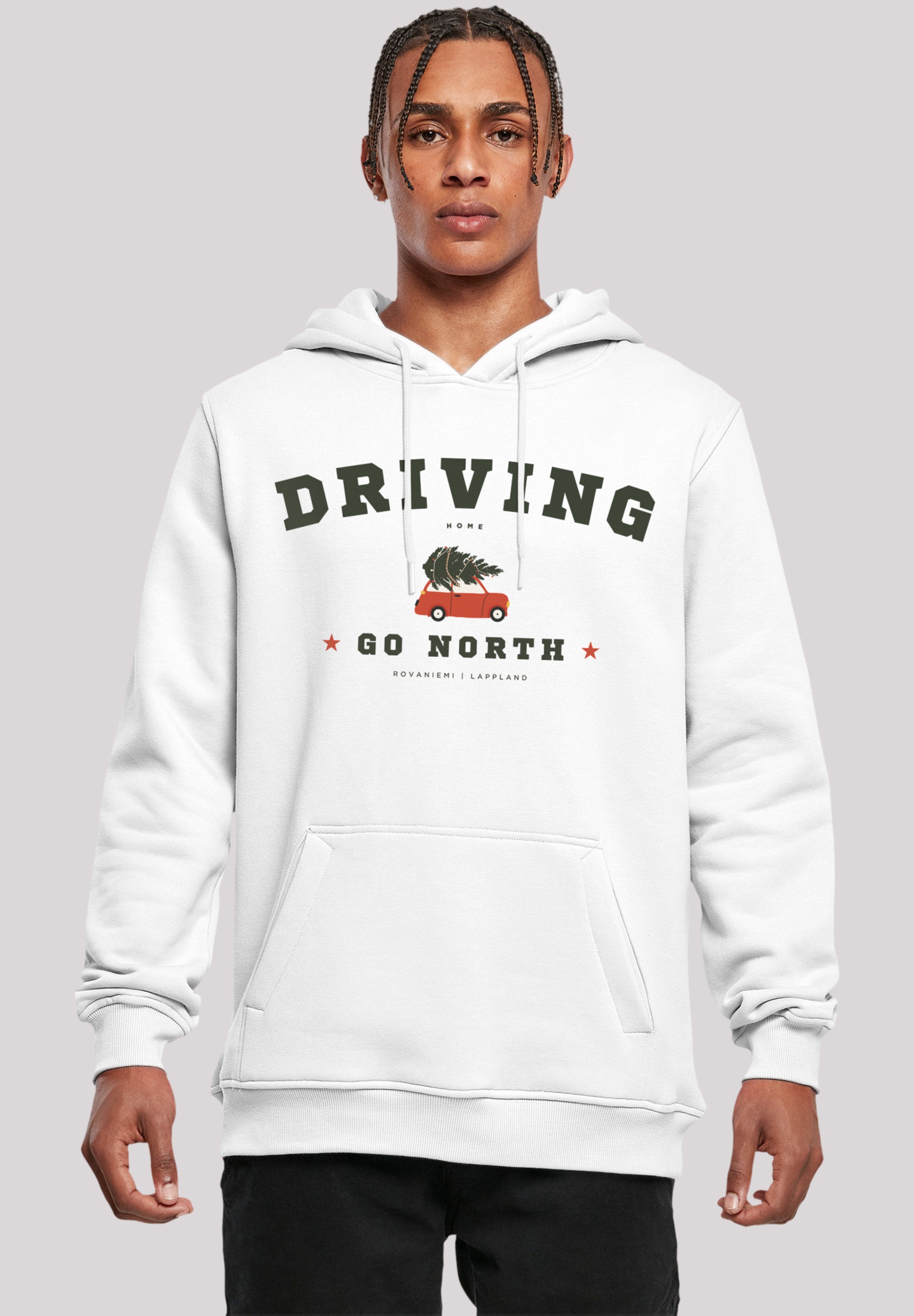 F4NT4STIC Kapuzenpullover "Driving Home Christmas", Weihnachten, Geschenk, Logo