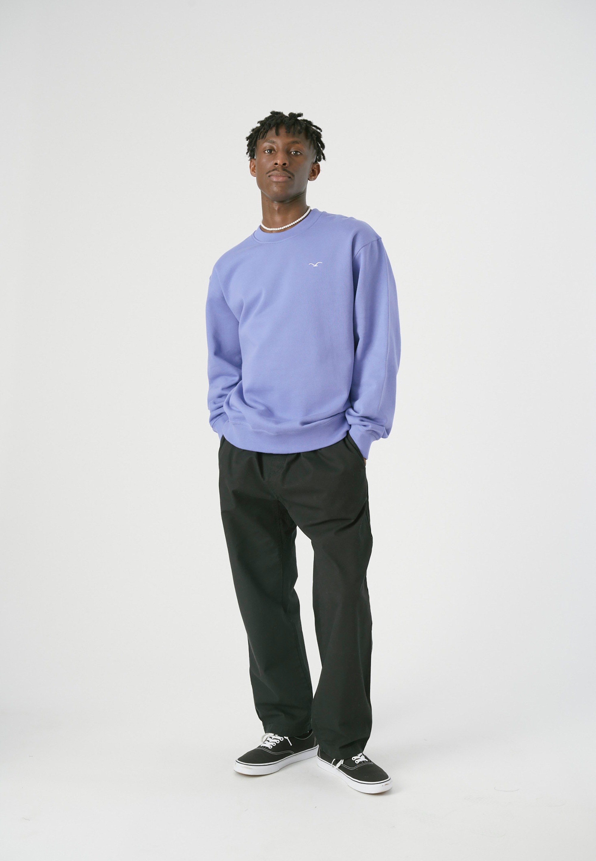 Cleptomanicx Sweatshirt »Ligull Boxy«, mit kleiner Möwenstickerei