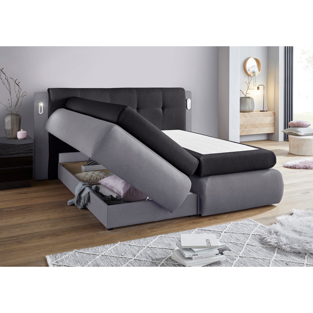 COLLECTION AB Boxspringbett »Borna«