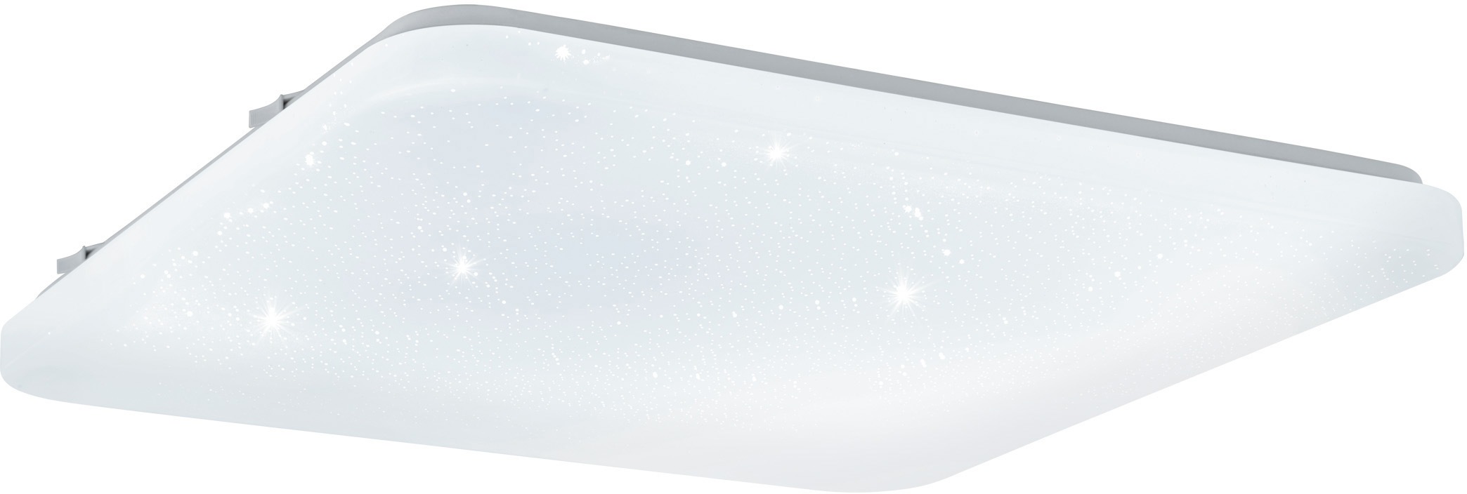 EGLO LED Deckenleuchte FRANIA-S, LED-Board, Warmweiß, weiß / L43 x H7 x B33 cm / inkl. 1 x LED-Platine (je 33W, 3600lm, 3000K) / Deckenlampe - Sternenhimmel - Lampe - Schlafzimmerlampe - Kinderzimmerlampe - Kinderzimmer - Schlafzimmer