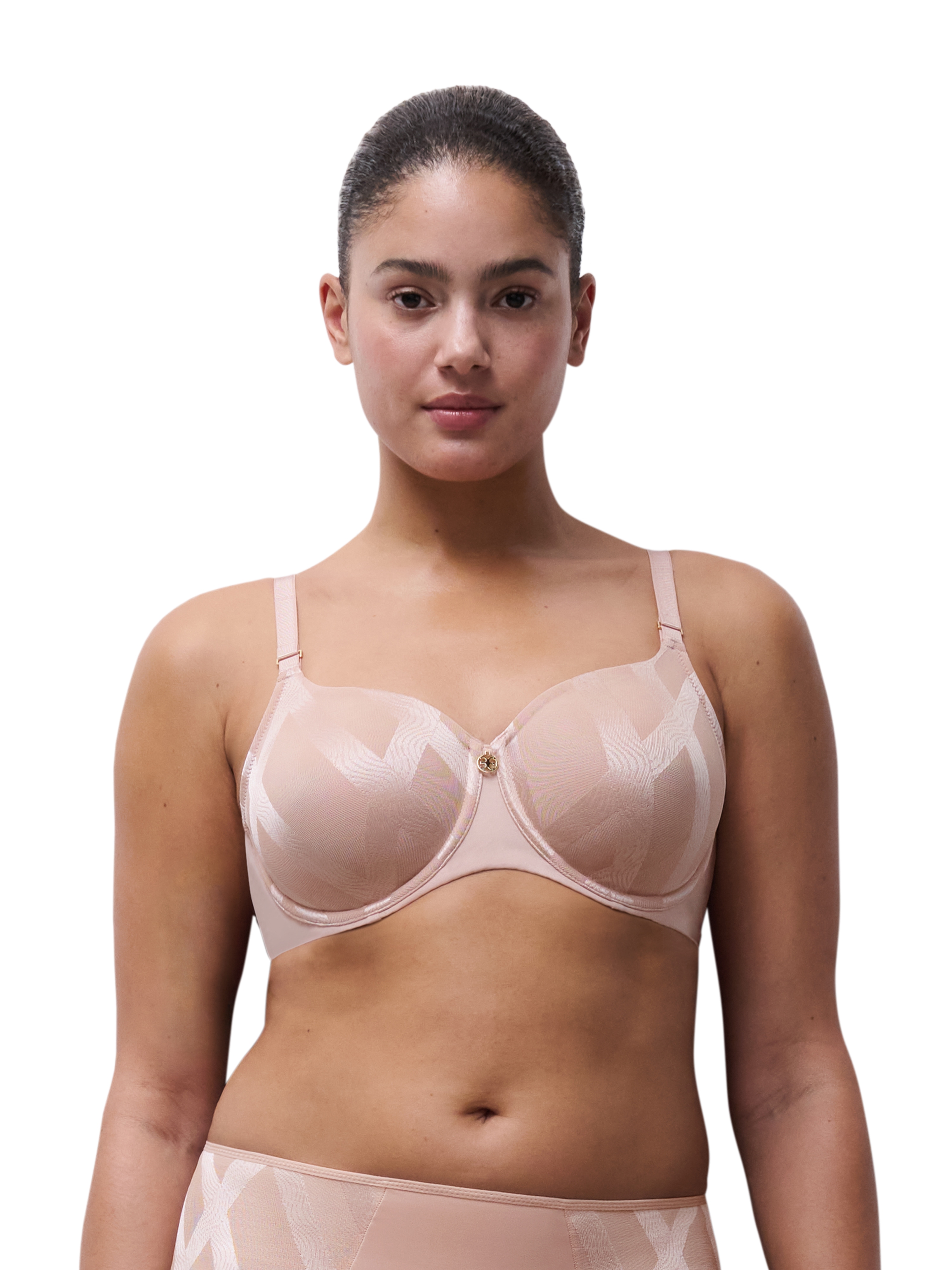 Chantelle 1100000002199 "GLAZE" grafisches Gewebe mit matten und schimmernden Kontrasten