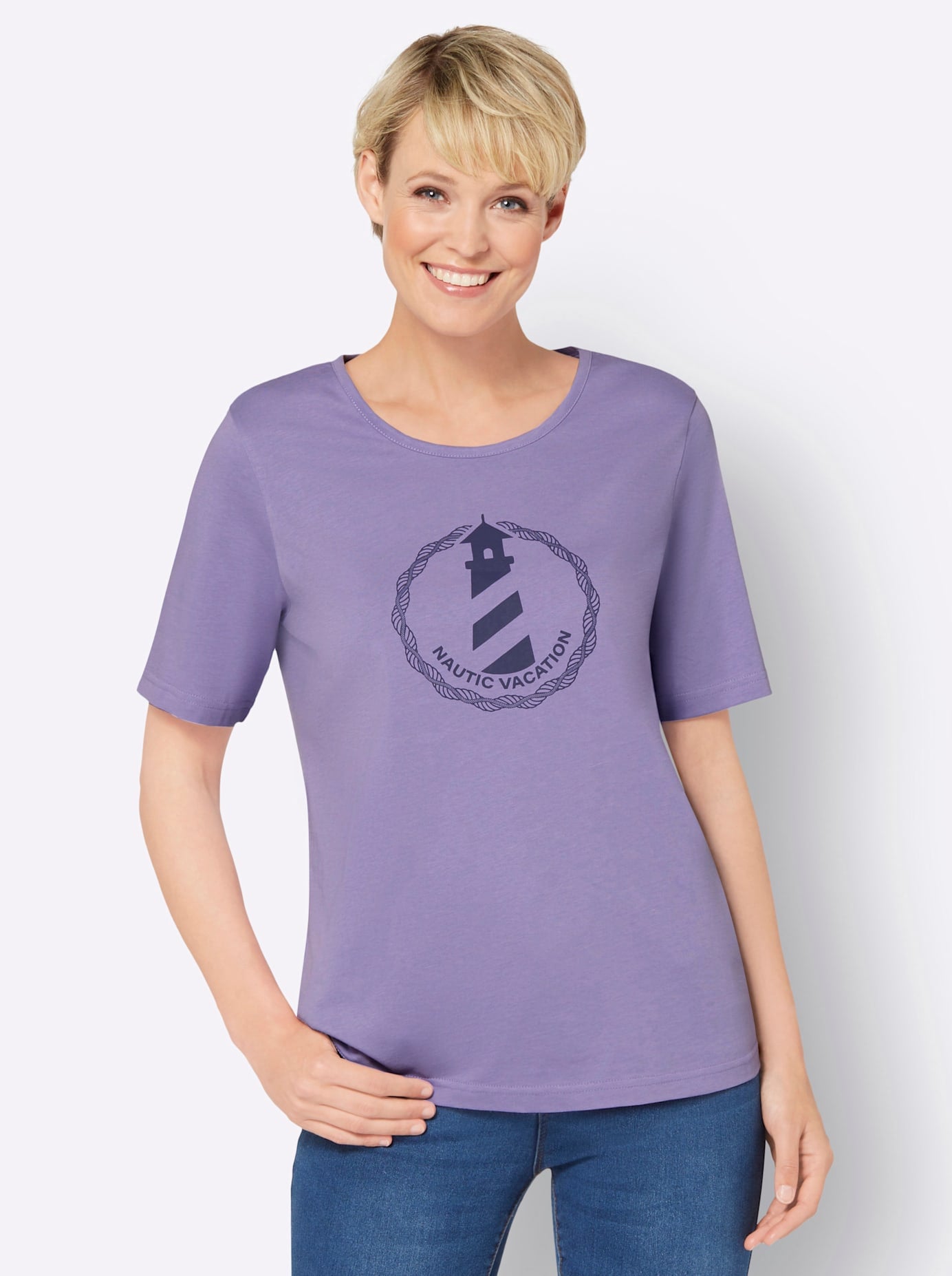 Classic Basics Kurzarmshirt "Kurzarm-Shirt" 1 Stk. tlg. günstig online kaufen