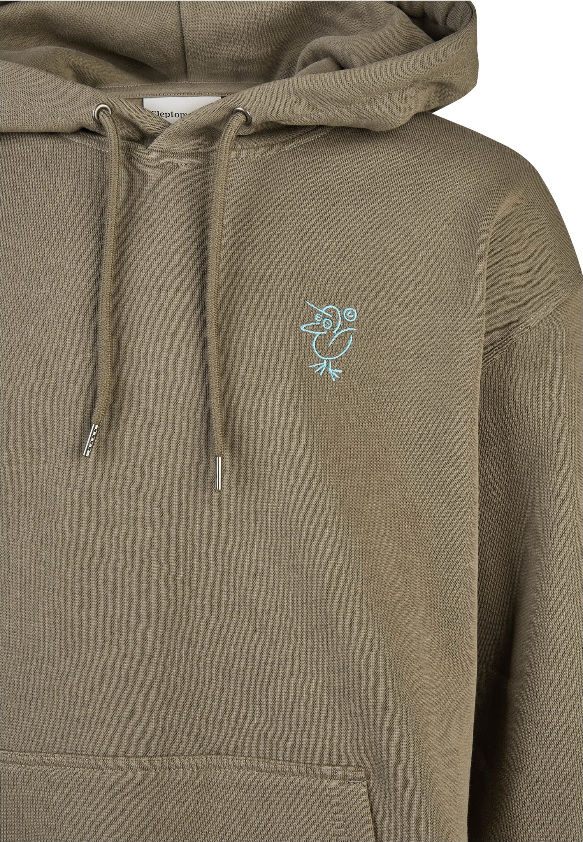 Cleptomanicx Kapuzensweatshirt »Sketch Gull«, mit toller Stickerei auf der Brust