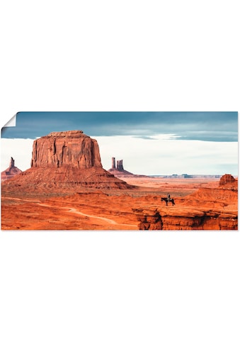 Wandbild »Colorado - Utah Monument Valley«, Amerika, (1 St.)