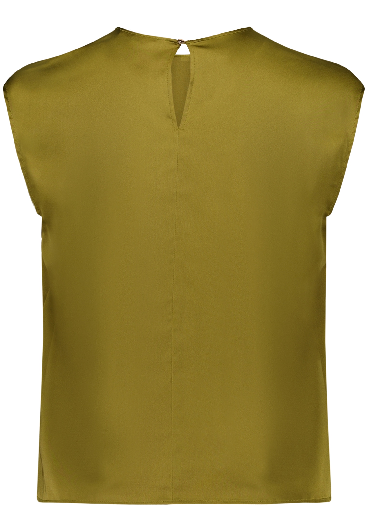 Zero Satinbluse »Damen mit Rundhalsausschnitt«