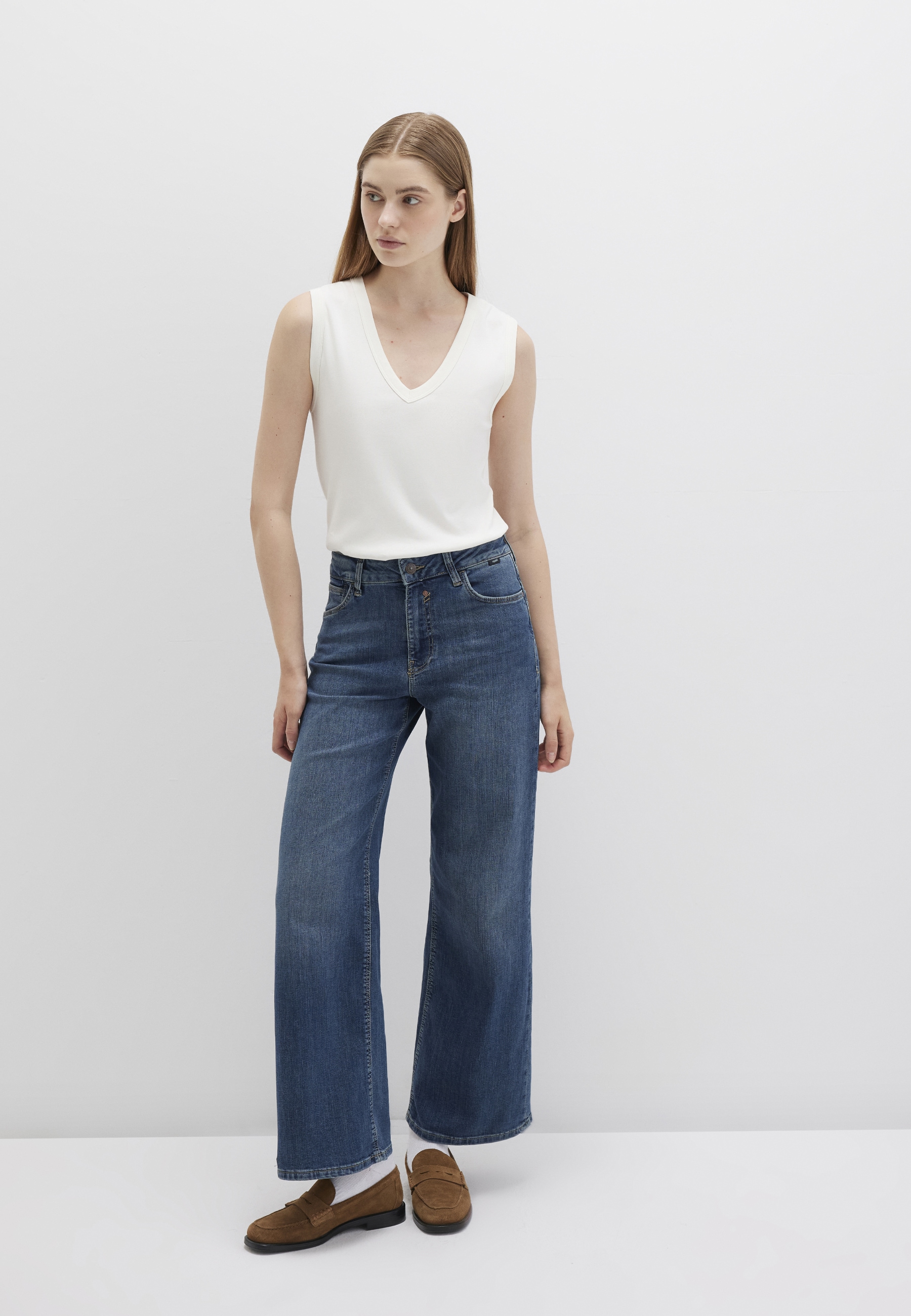 Mavi Weite Jeans "MALIBU", Wide Leg Jeans günstig online kaufen