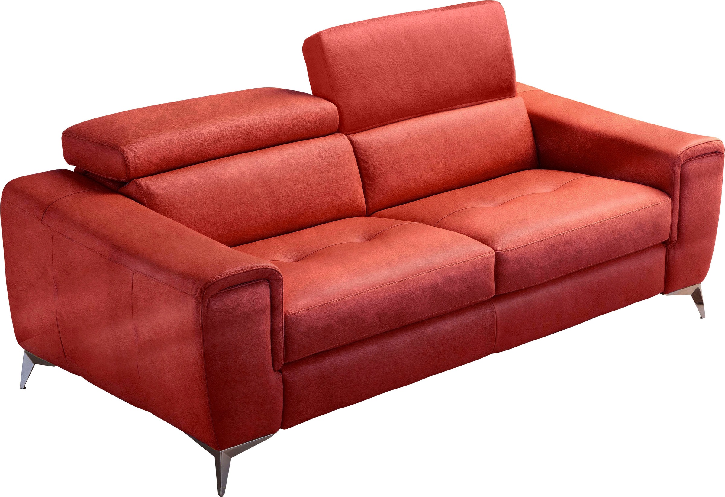 Egoitaliano Schlafsofa "Francine, Designsofa, Loungesofa mit Dauerschlaffunktion, Bettfunktion", hochwertiger Metallbett