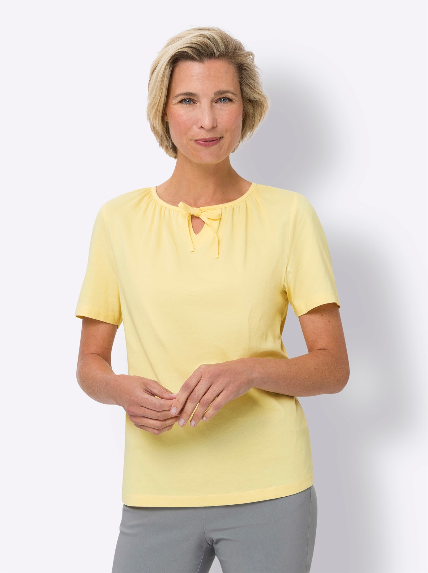 Classic Basics T-Shirt "Kurzarm-Shirt" 1 Stk. tlg. günstig online kaufen