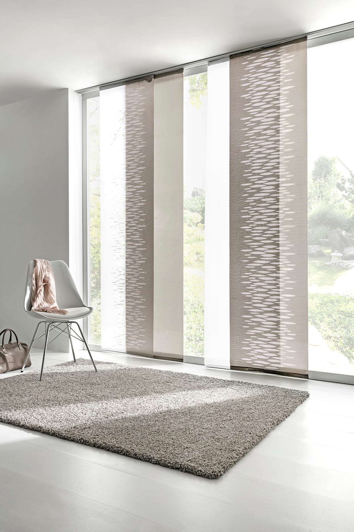 heine home Schiebegardine Klettschiene 1 Stk. tlg. günstig online kaufen