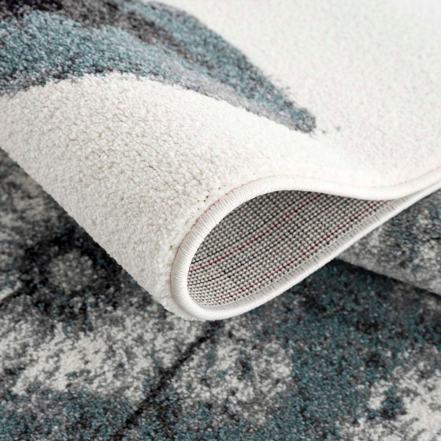 Carpet City Kinderteppich »Savanna 9370«, rechteckig, 11 mm Höhe, Spielteppich, Teppich, Giraffe, Creme/ Grau, Kurzflor