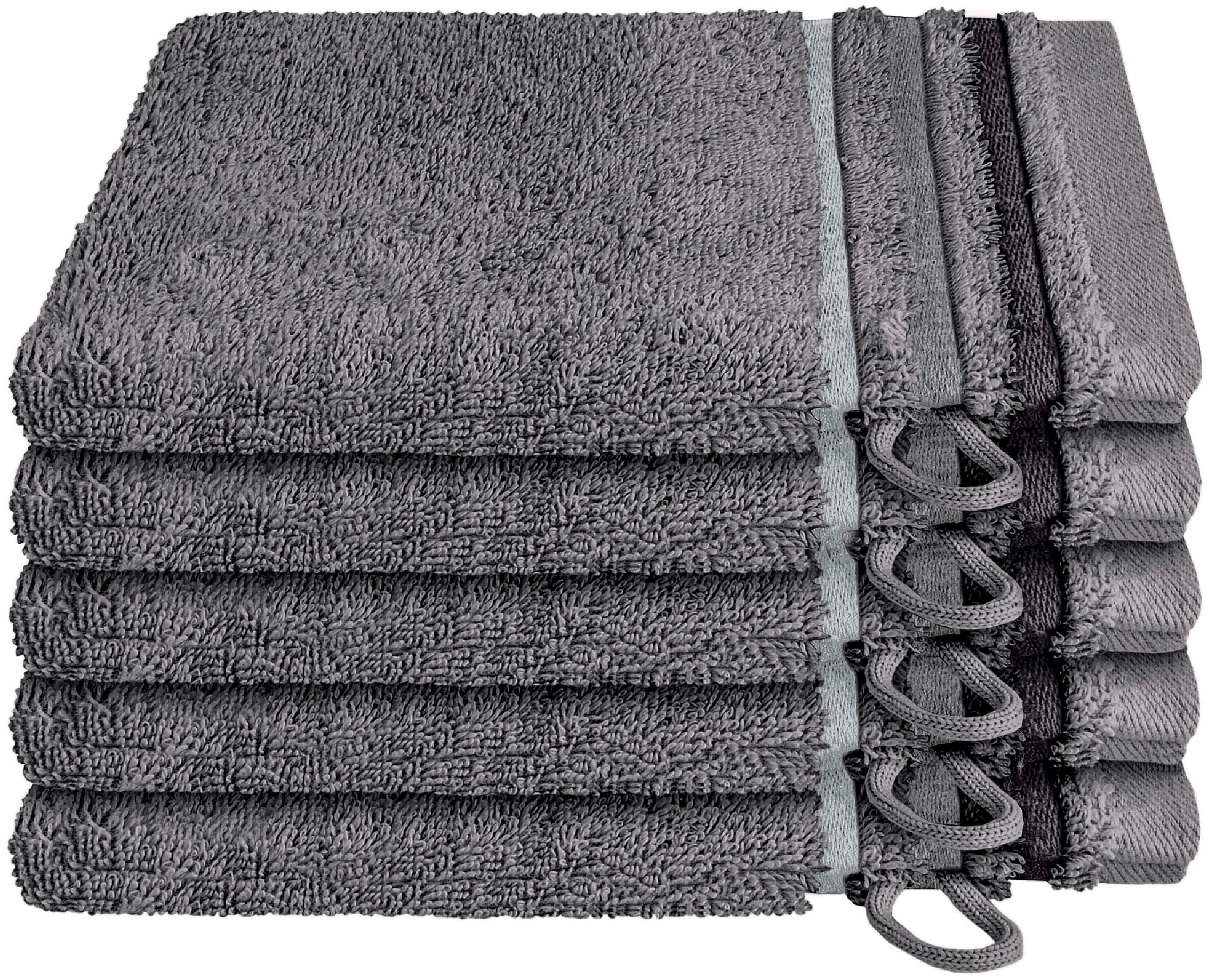 Schiesser Waschhandschuh "Skyline Color aus 100 % Baumwolle mit eleganter S günstig online kaufen