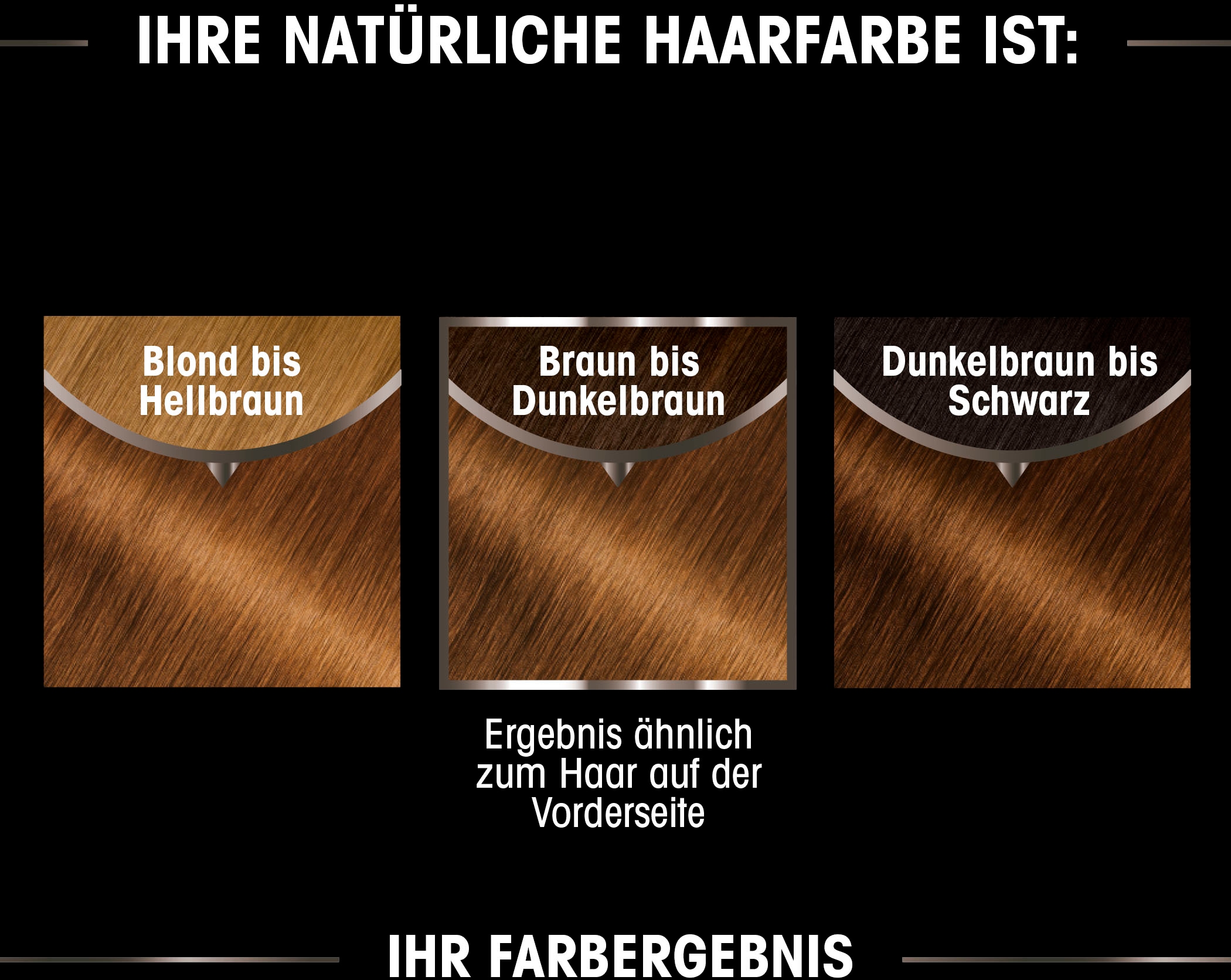 Blondierpulver 3 BAUR (Set, | Haarfarbe«, tlg.), GARNIER dauerhafte Ölbasis Olia »Garnier