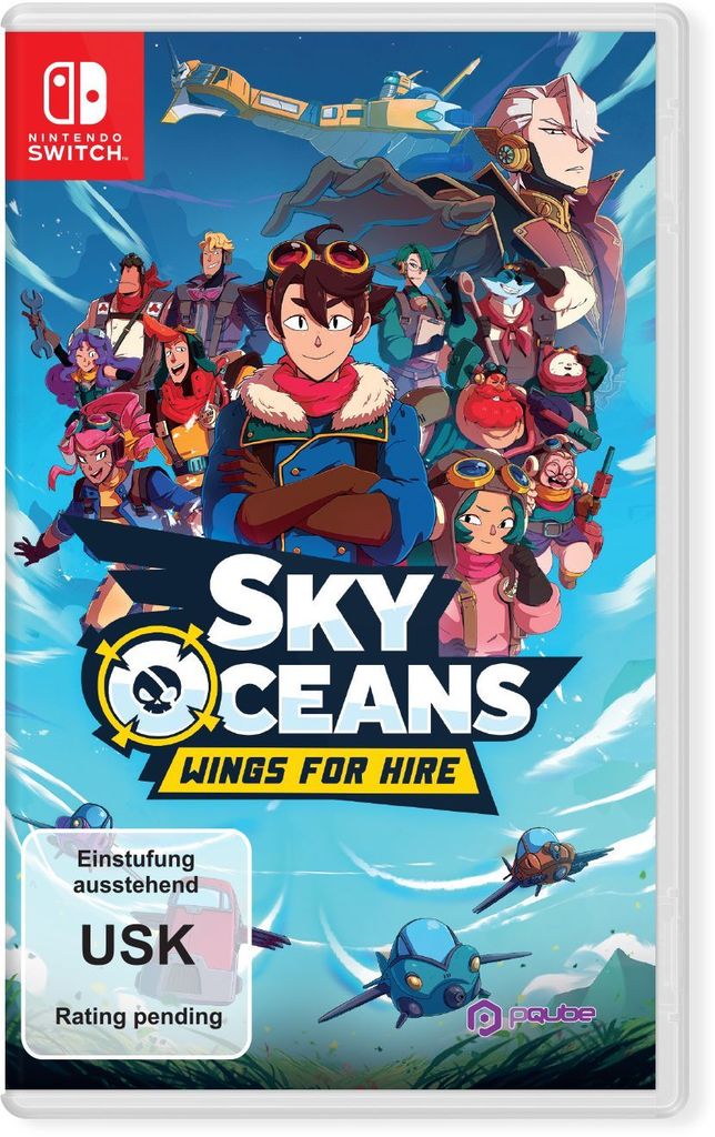 PQUBE Spielesoftware "Sky Oceans: Wings for Hire", Nintendo Switch, transparent, Spielesoftware