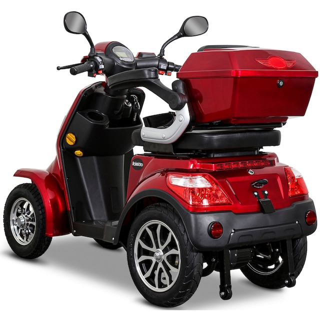 Rolektro Elektromobil »E-Quad 15, Blei-Gel-Akku«, 1000 W, 15 km/h, (mit  Topcase) | BAUR
