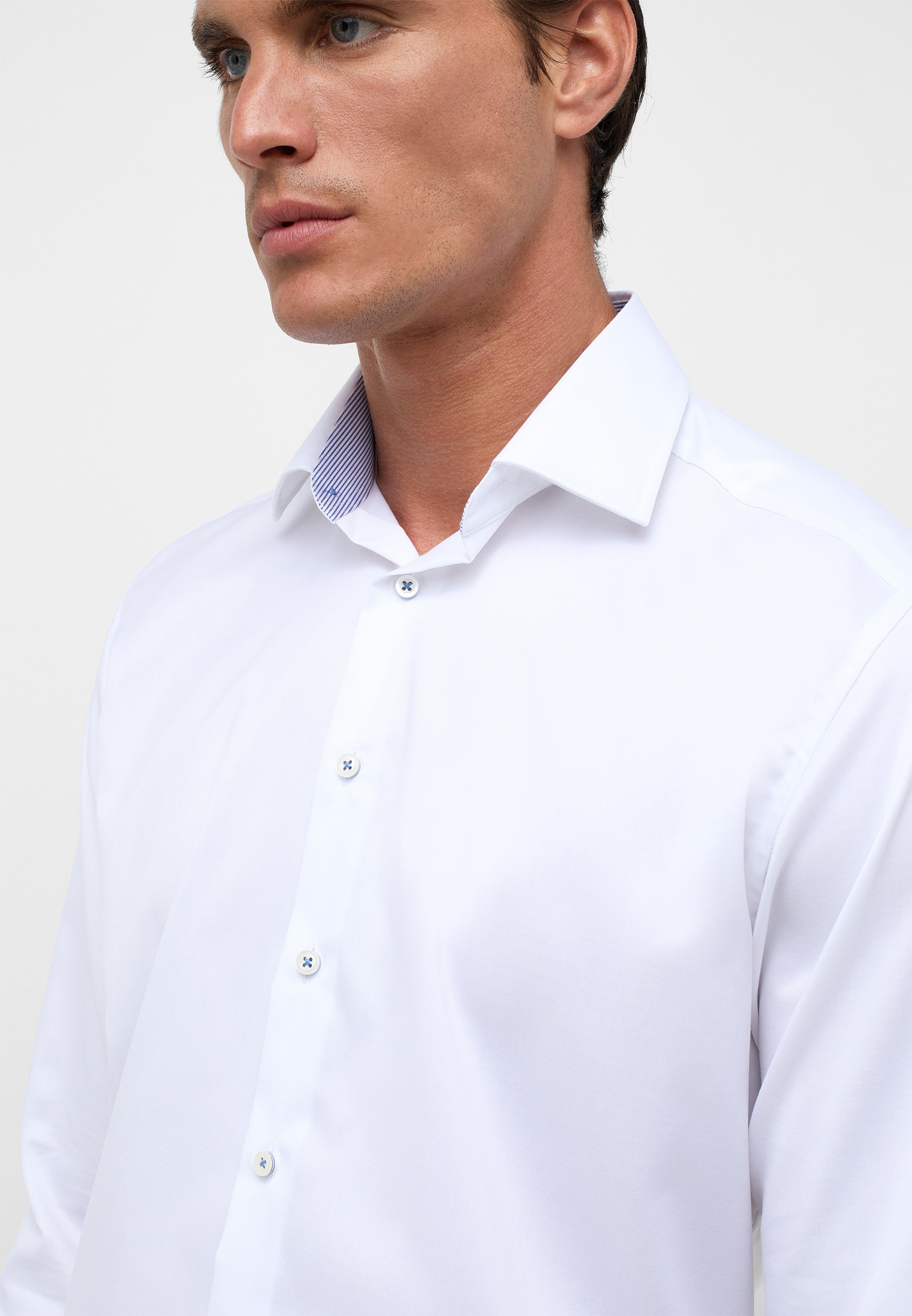 Thumbnail - Eterna Langarmhemd "COMFORT FIT" NON IRON (bügelfrei)