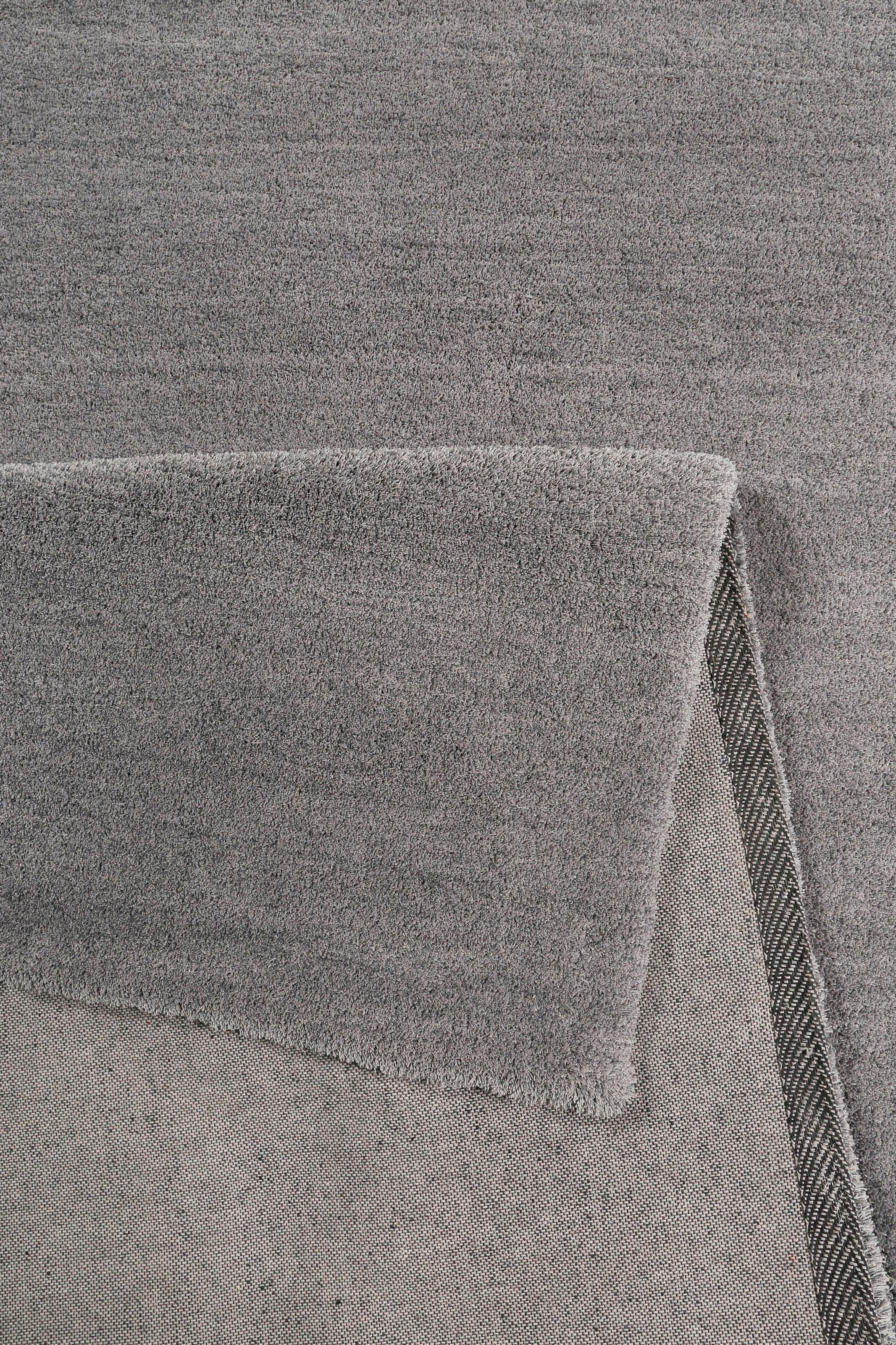 Teppich ESPRIT "Loft ESP-4223" Gr. 4, grau, B:160cm H:20mm L:230cm, Kunstfaser, Teppiche, Teppich, Wohnzimmer, große Farbauswahl, sehr weicher Flor, dicht gewebt, robust 3