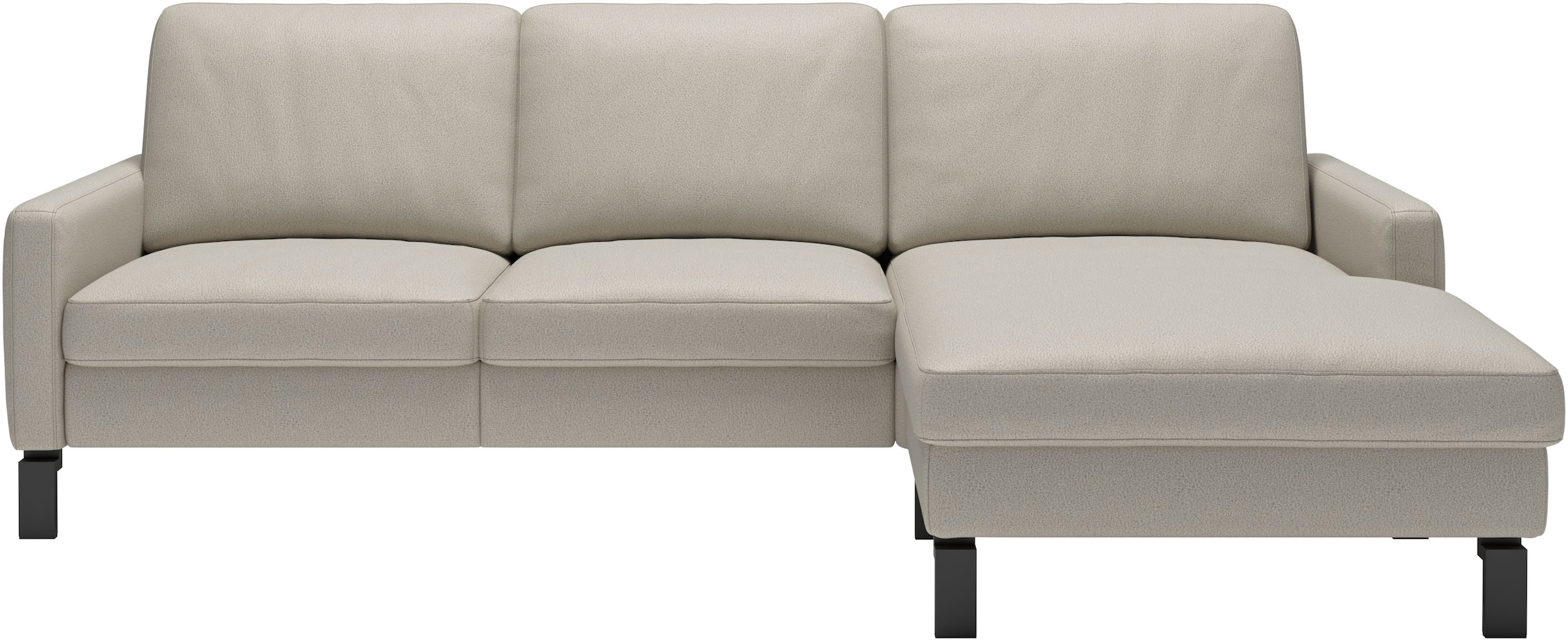 Home affaire Ecksofa inkl. saugroboterfreundliche Höhe & schmale Armlehnen