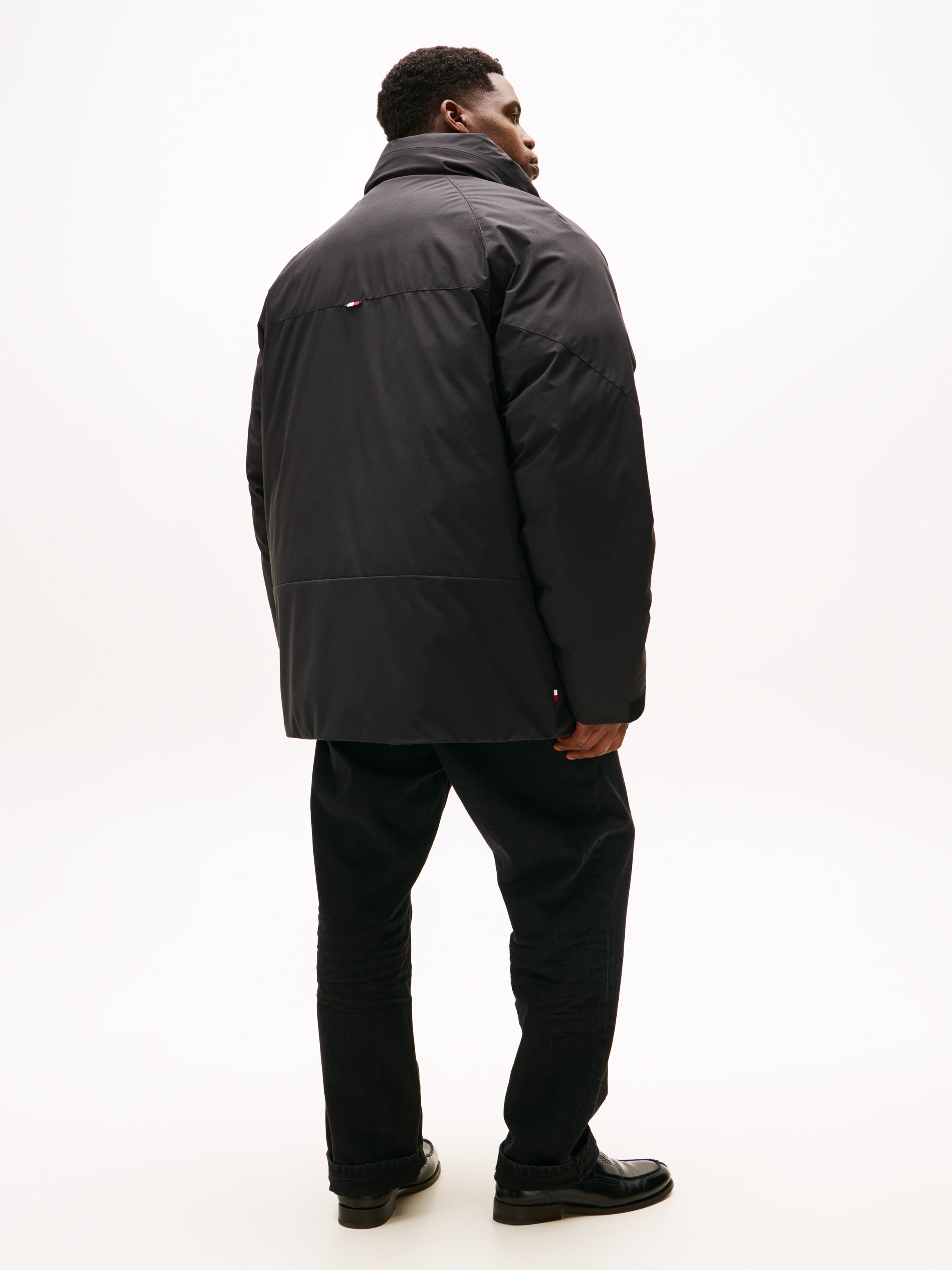 Tommy Hilfiger Big & Tall Funktionsjacke »PADDED JACKET«, ohne Kapuze, Winterjacke, Outdoorjacke, Steppmantel; Große Größen