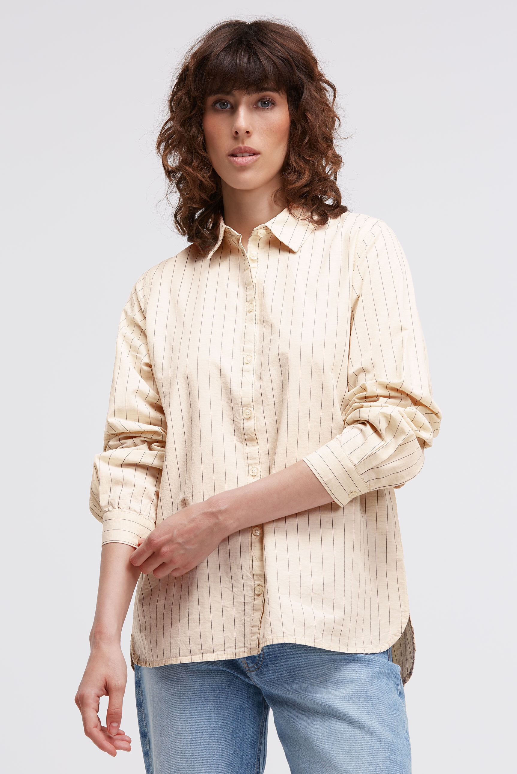 SENSES.THE LABEL Langarmbluse, mit Ballonärmeln günstig online kaufen