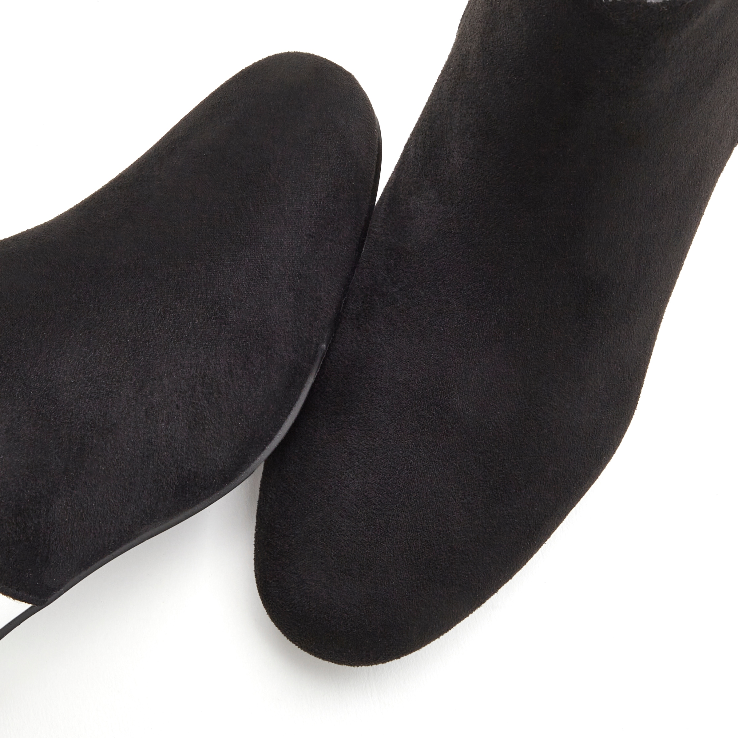 LASCANA Stiefelette, mit komfortablem Blockabsatz, Stiefel, Boots VEGAN