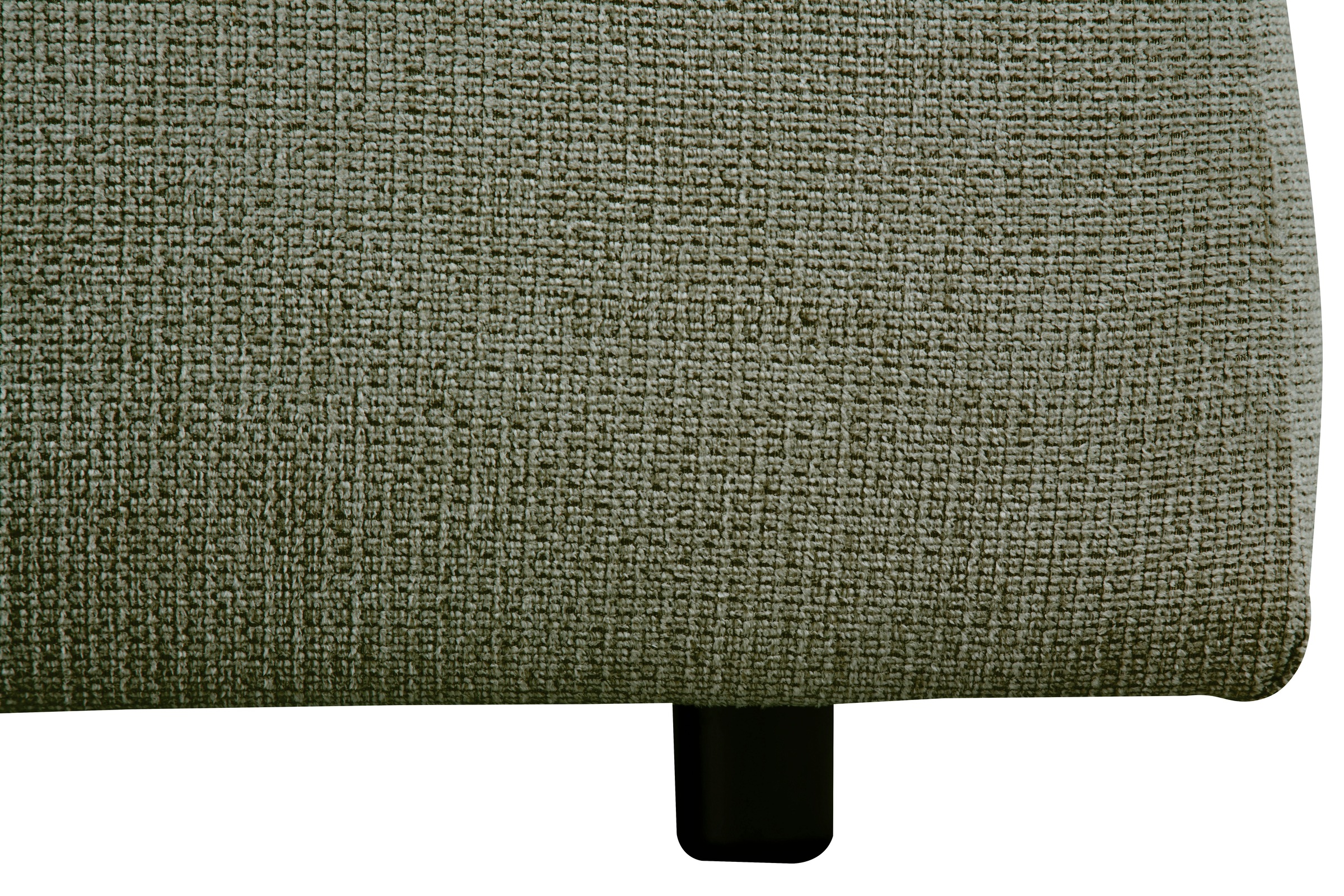 andas Ecksofa »Linkka, Breite 301 cm«, L-Form, in einem weichen Chenille-Stoff, mit Wellenunterfederung