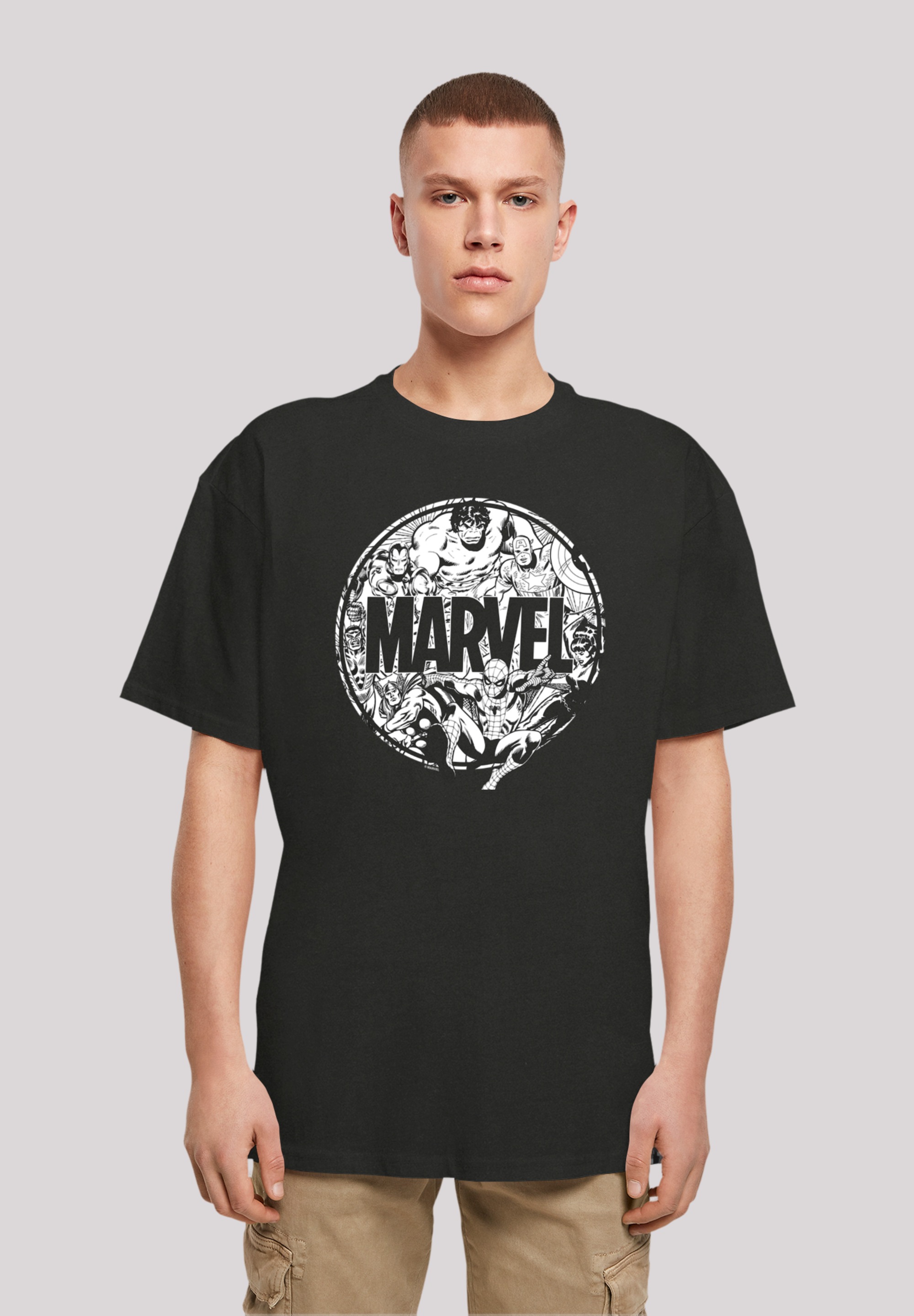 F4NT4STIC Kurzarmshirt »F4NT4STIC Herren«, (1 tlg.)