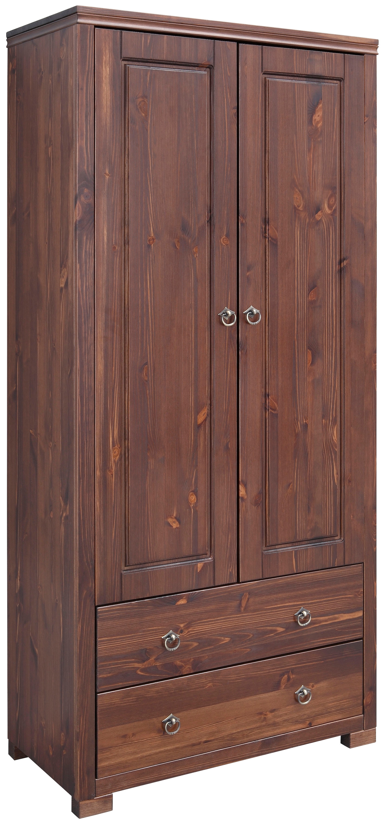 Home affaire Kleiderschrank "Gotland", Breite 80 cm, Höhe 178 cm, aus massiver Kiefer, FSC