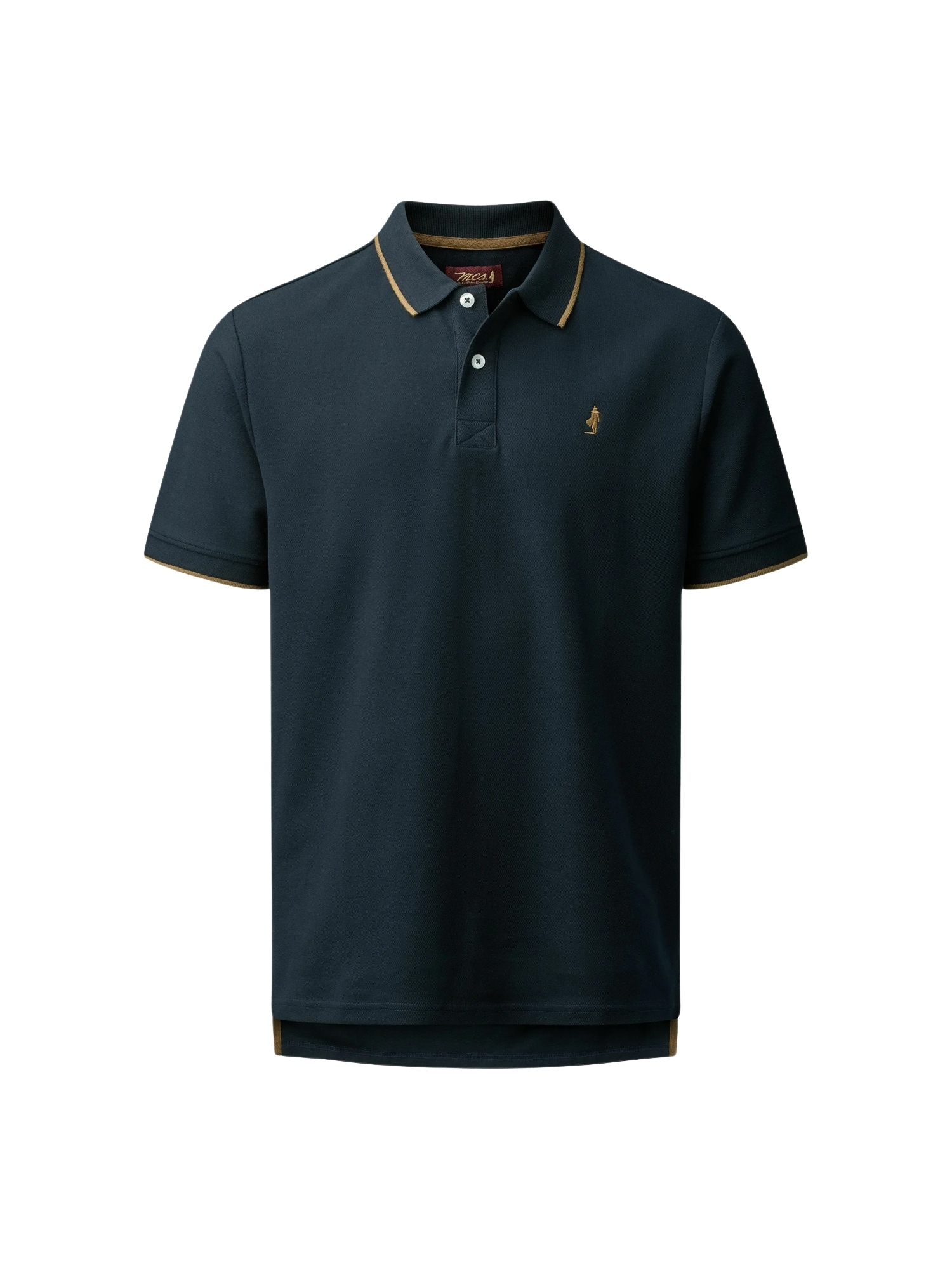 MCS Kurzarmhemd "MCS Polo shirt River" günstig online kaufen