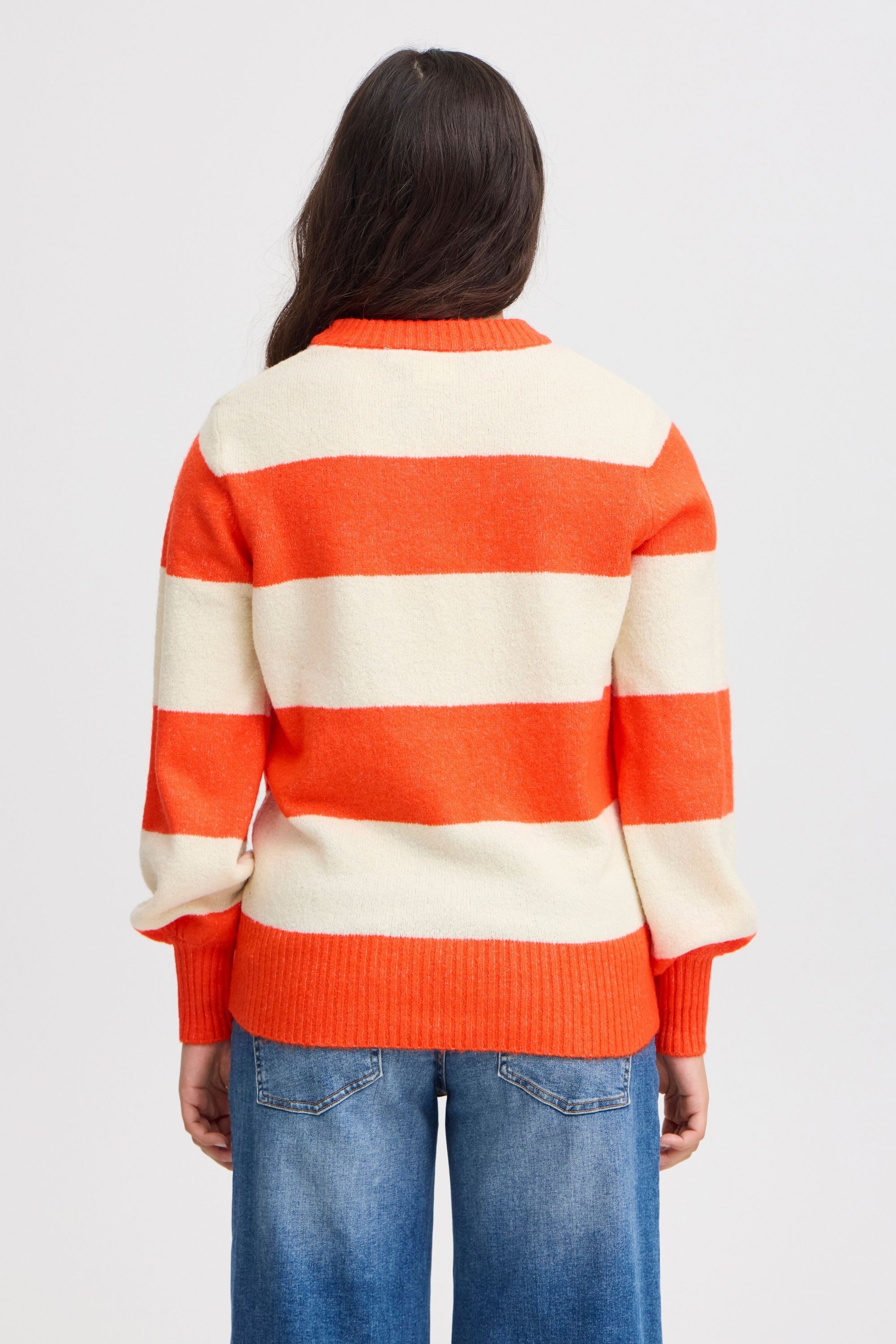 Ichi Strickfleece-Pullover »Strickpullover IHEden«