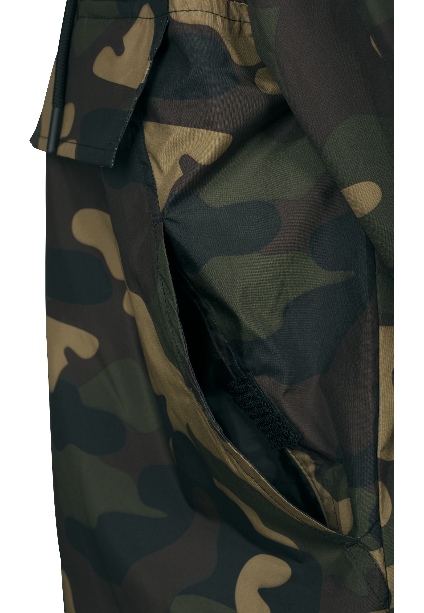 URBAN CLASSICS Anorak »Urban Classics Herren Camo Pull Over Windbreaker« 1 Stk. tlg. mit Kapuze