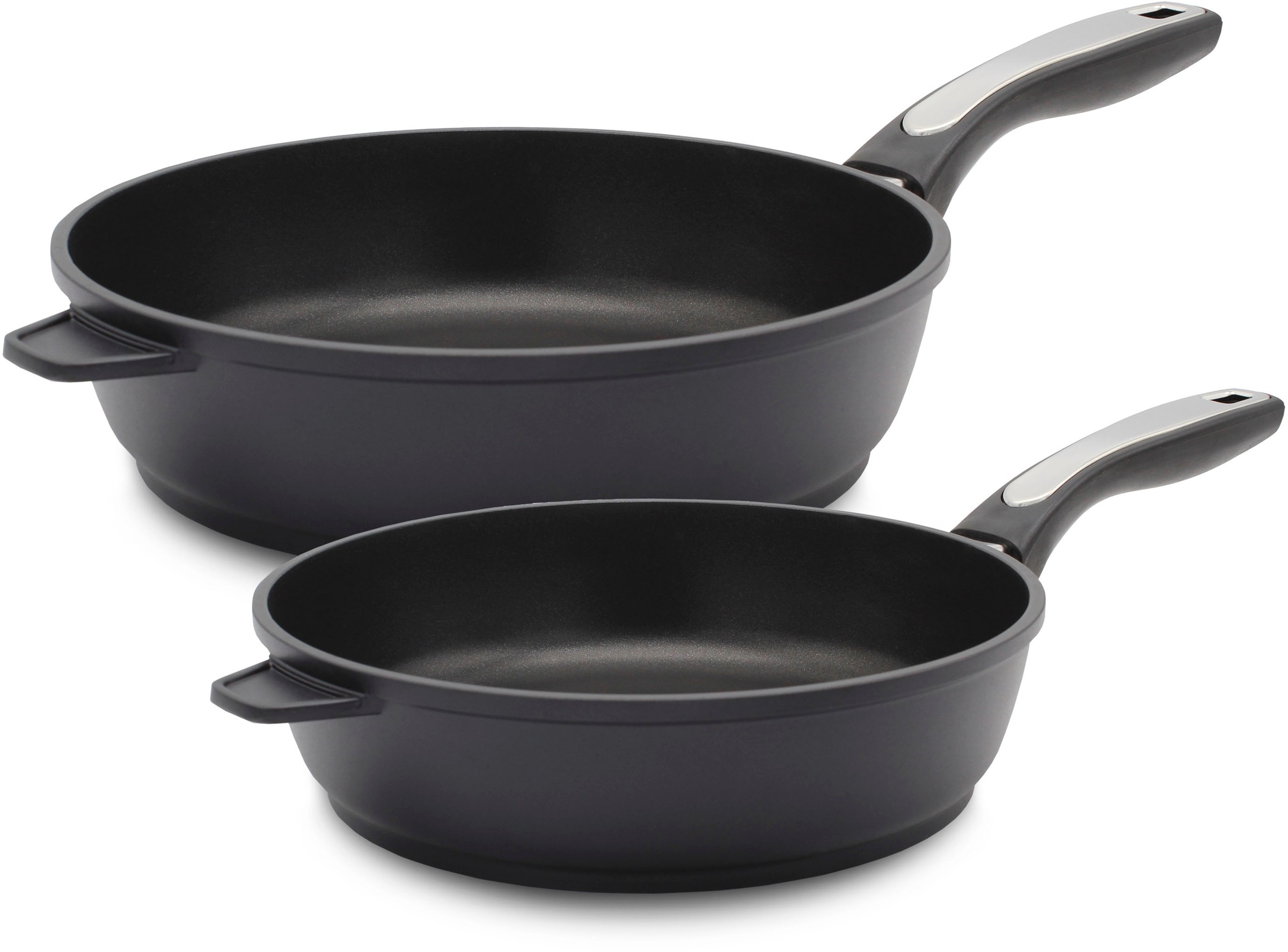 Krüger Pfannen-Set "Delta" Aluminiumguss Set, 2 Stk. tlg. Ø 24/28 cm, Induk günstig online kaufen