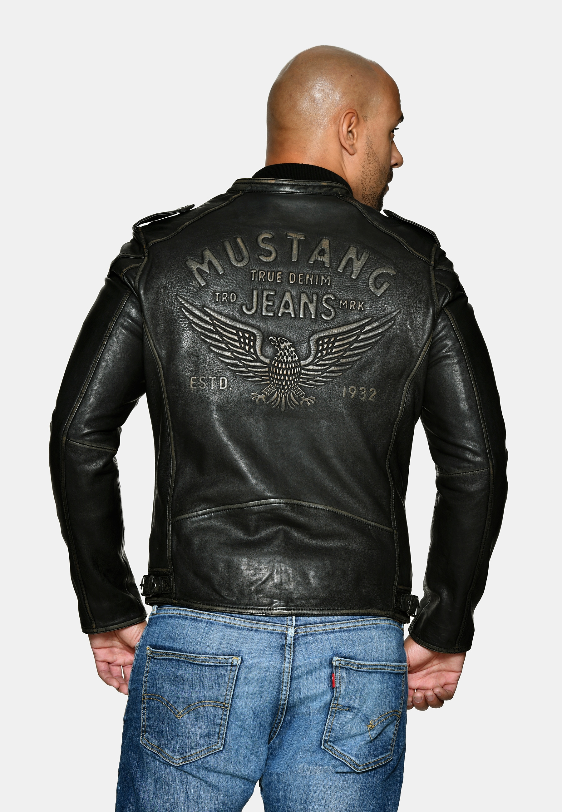 MUSTANG Lederjacke "31020136" günstig online kaufen