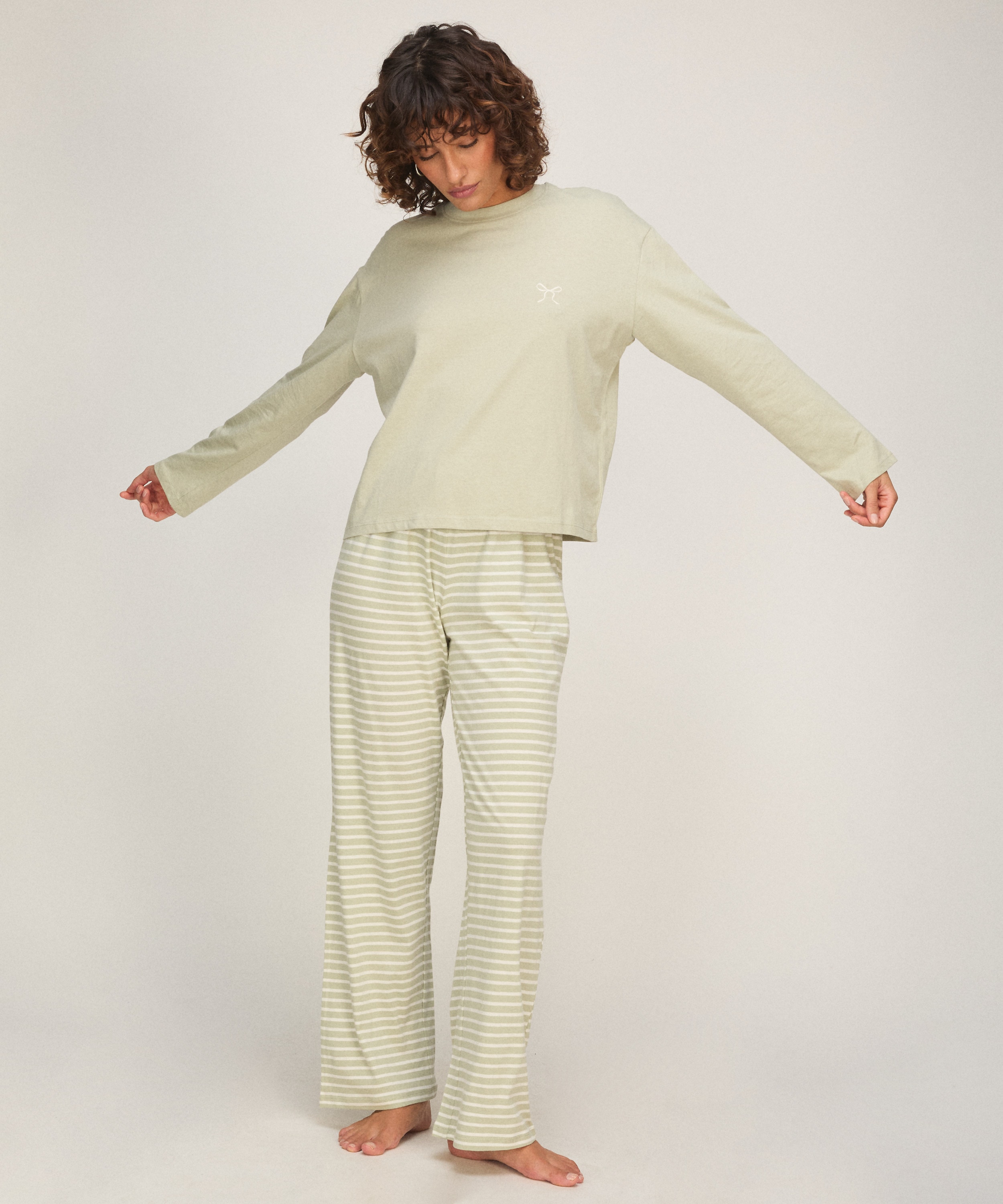 Hunkemöller Pyjama "Pyjamaset Baumwolljersey"