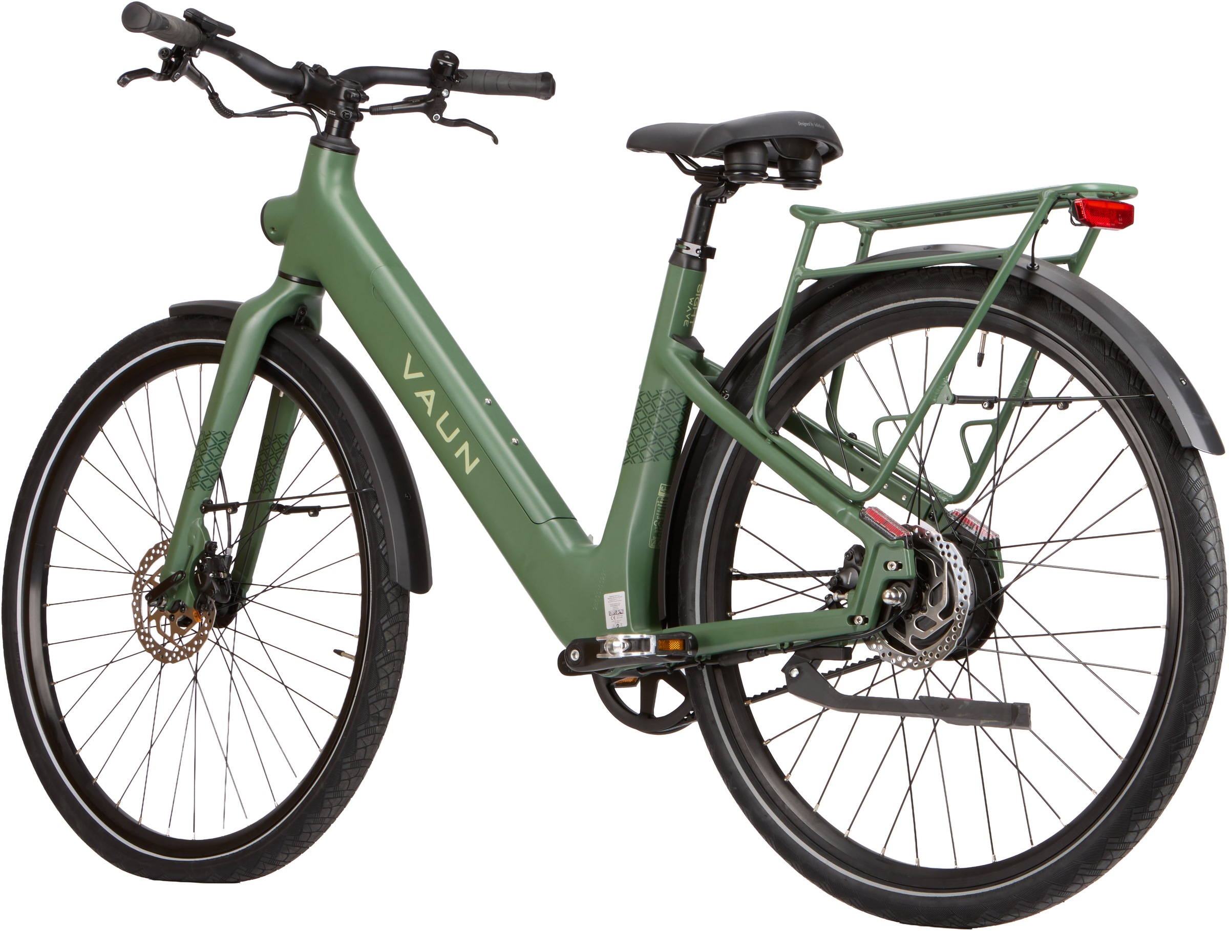 Vaun »VAUN Sight Cityrad« Heckmotor 250 W Packung,  (mit integr. Akku), Elektrofahrrad für Alltag und Einkauf