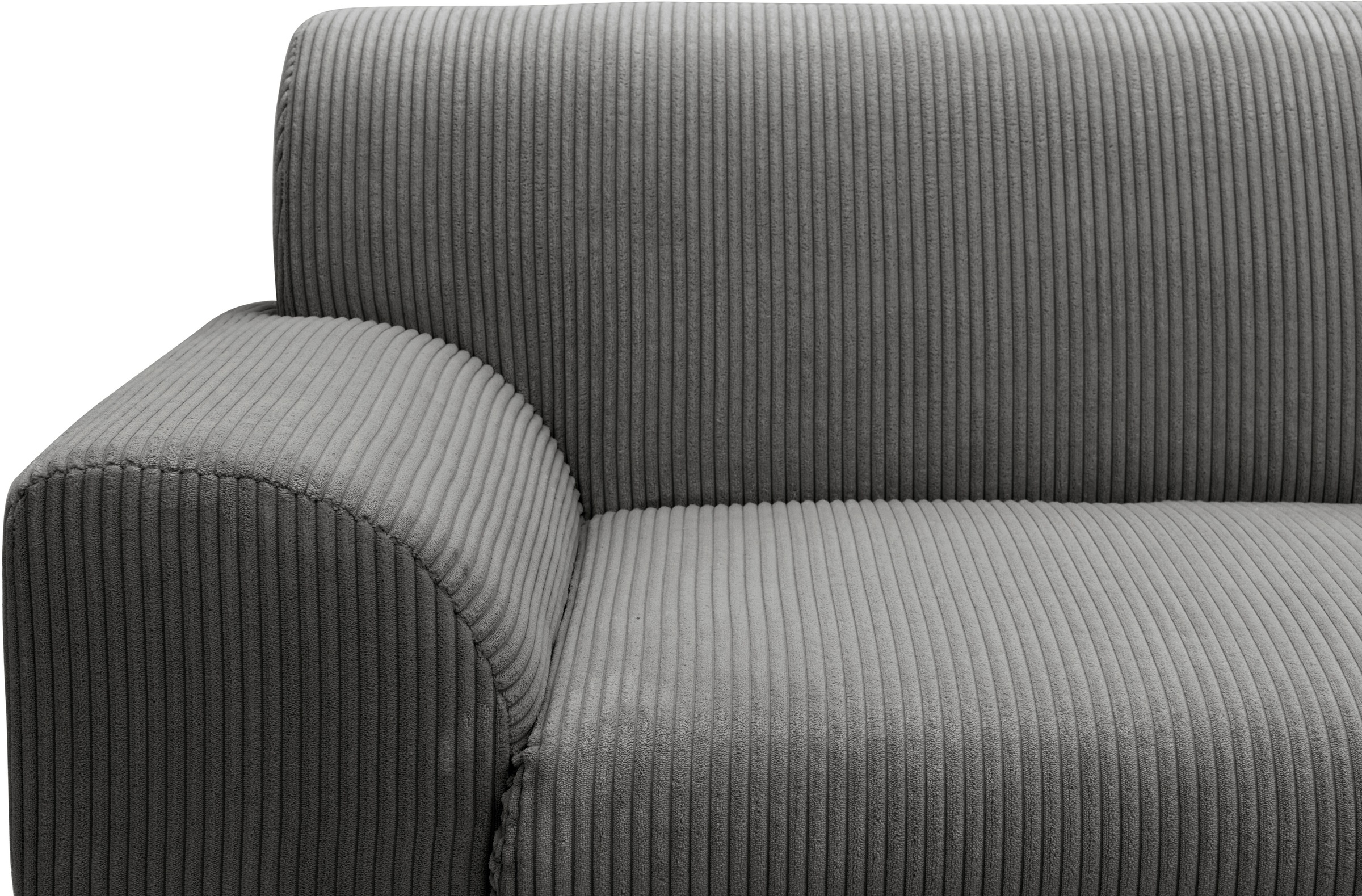 Home affaire Ecksofa »Nika L-Form«, wahlweise mit Bettfunktion, auch in Cord