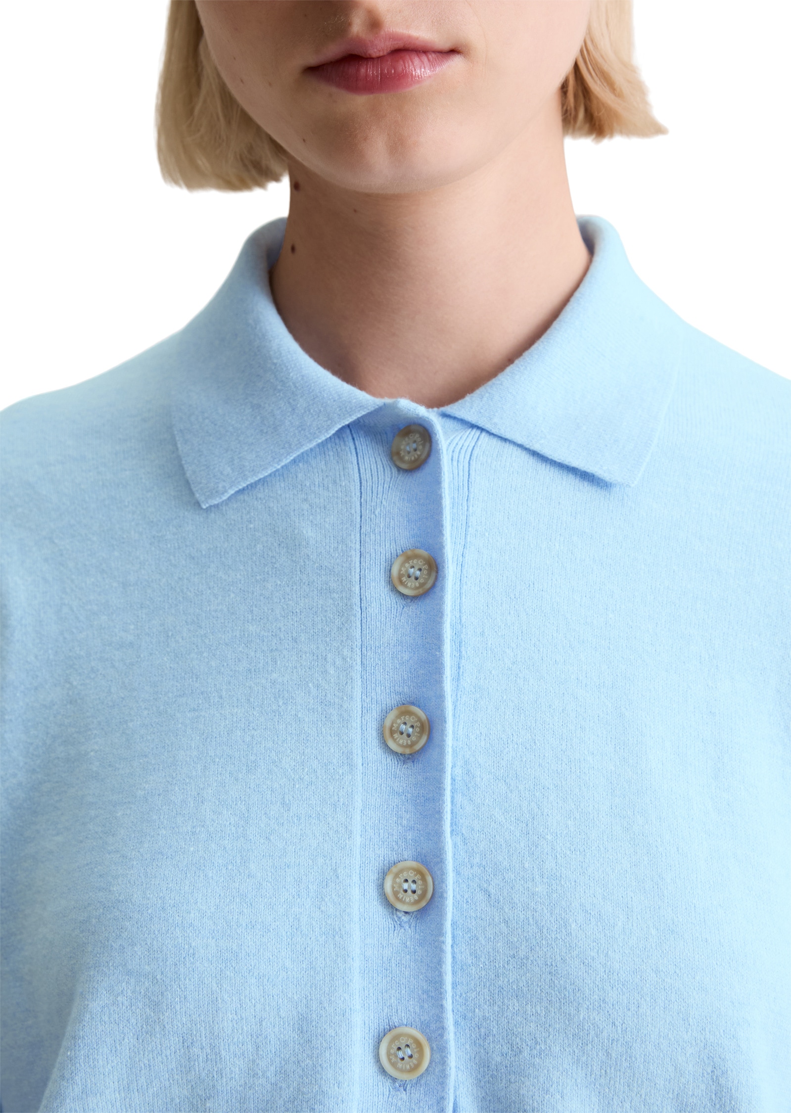 Marc O'Polo DENIM Strickpullover »aus Soft Cotton Stretch«