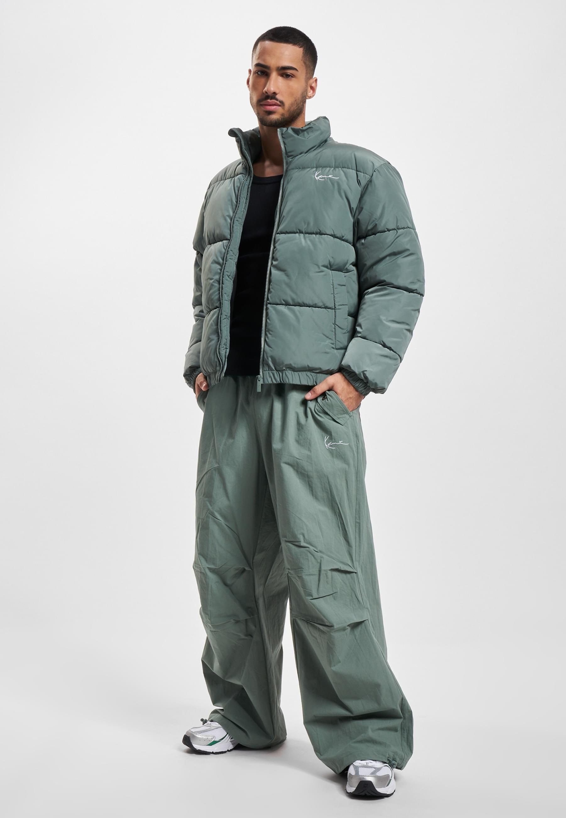 Karl Kani Stoffhose »Karl Kani Herren KM233-032-1 KK Small Signature Parachute Pants«, (1 tlg.)