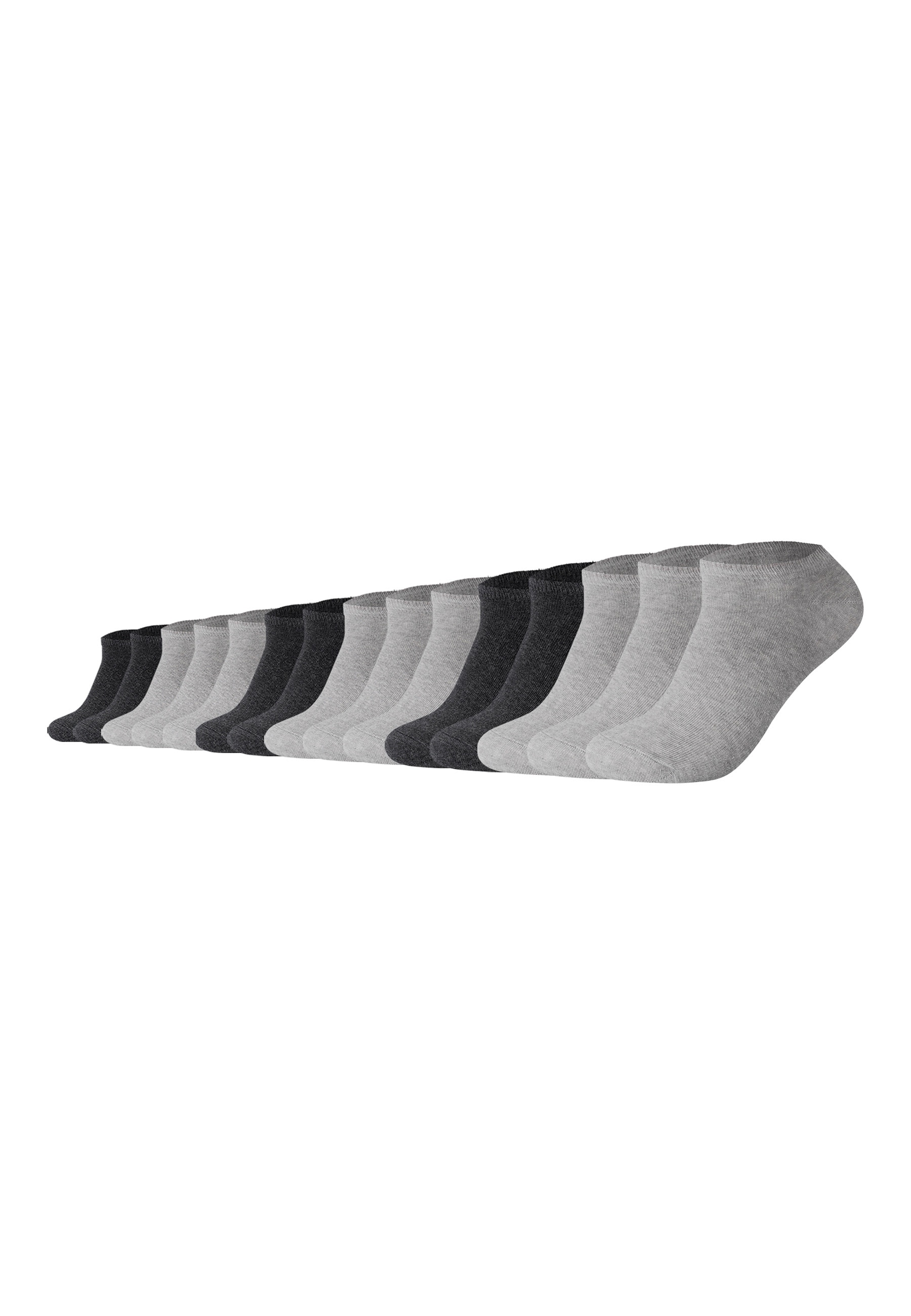Camano Sneakersocken "15er Pack" 15er Pack Recycelte Baumwolle für weichen Tragekomfort